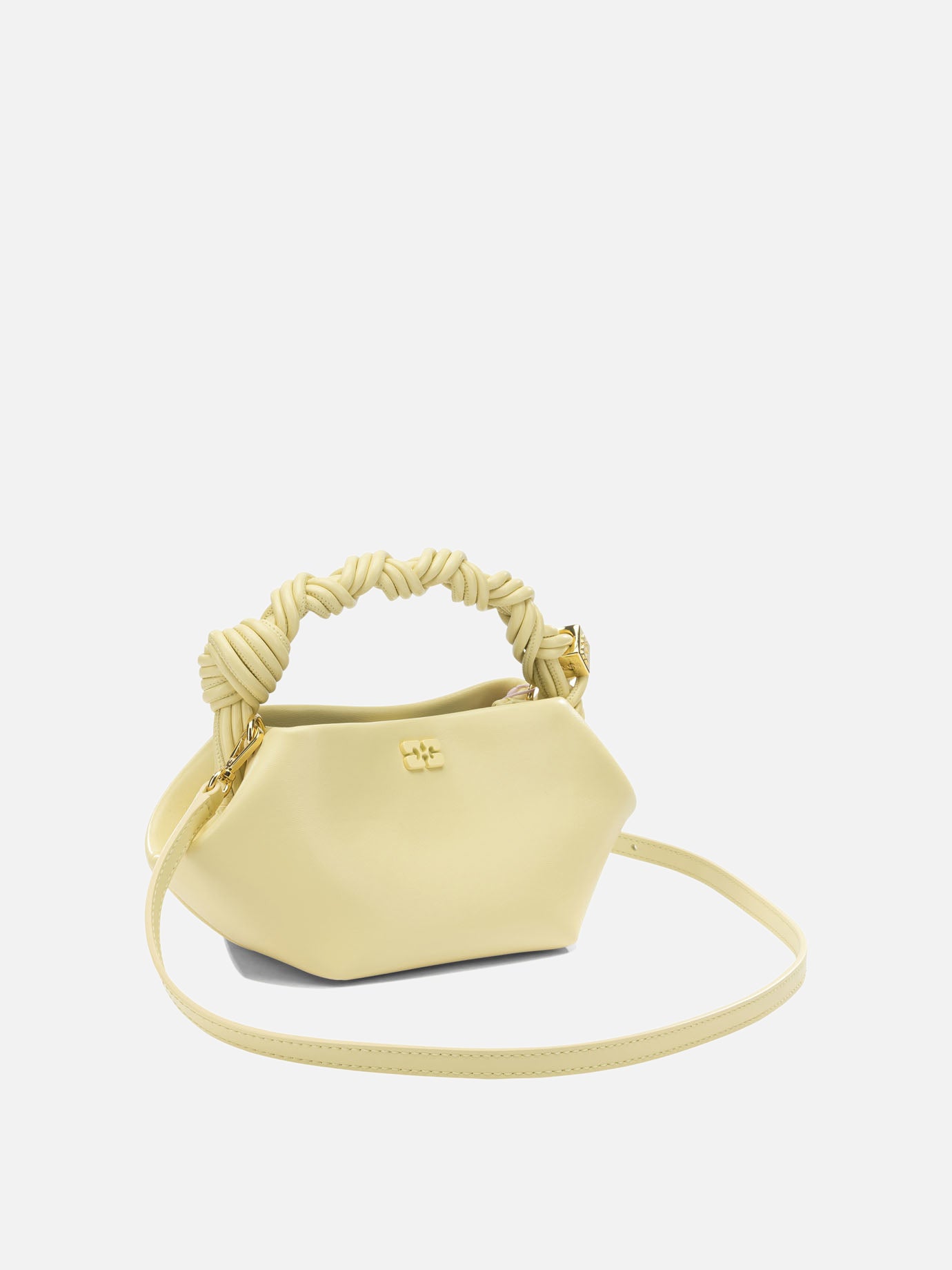 Small bags 51% recycled leather 30% polyester 19% polyurethane  Yellow - Ganni Women | PDP | VIETTI Online Store | Zoom-Modal_2
