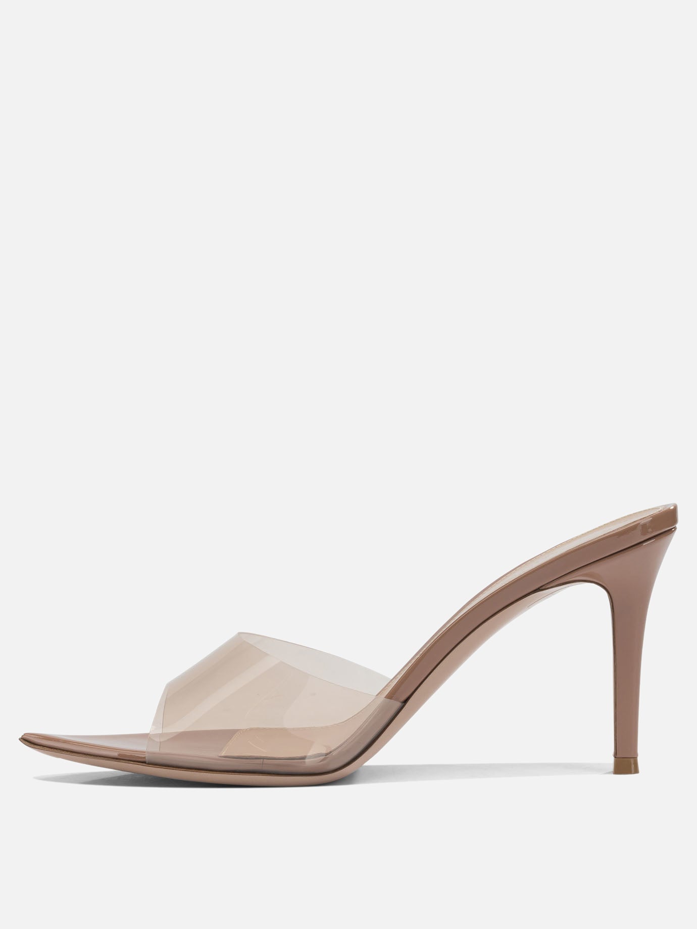 Sandali con tacco 100% thermoplastic polyurethane - 100% leather  Beige - Gianvito Rossi Donna | PDP | VIETTI Online Store | Zoom-Modal_3
