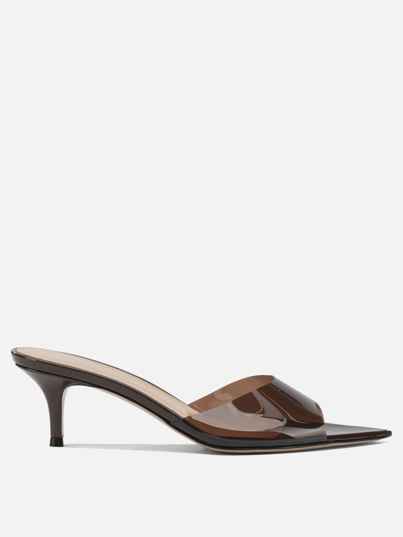 Mule 100% thermoplastic polyurethane - 100% leather  Marrone - Gianvito Rossi Donna | PDP | VIETTI Online Store | thumbnail