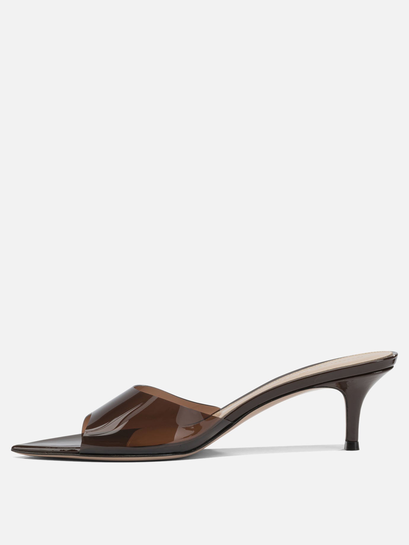 Mule 100% thermoplastic polyurethane - 100% leather  Marrone - Gianvito Rossi Donna | PDP | VIETTI Online Store | Zoom-Modal_3
