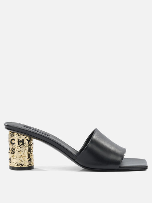 Sandali con tacco 100% calf leather  Nero - Givenchy Donna | PDP | VIETTI Online Store 
