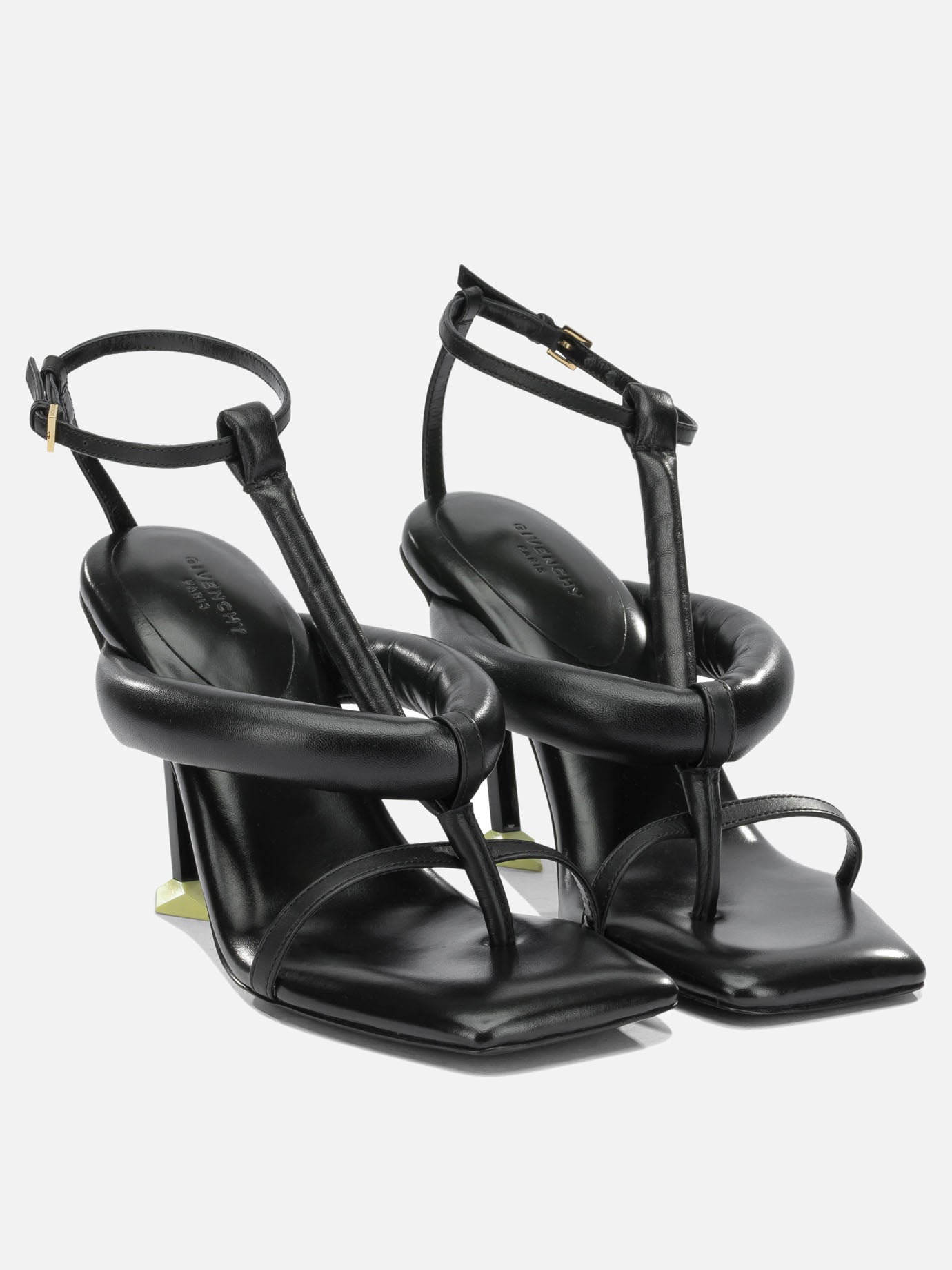 Heeled sandals 100% calf leather - 100% lamb leather  Black - Givenchy Women | PDP | VIETTI Online Store | Zoom-Modal_2
