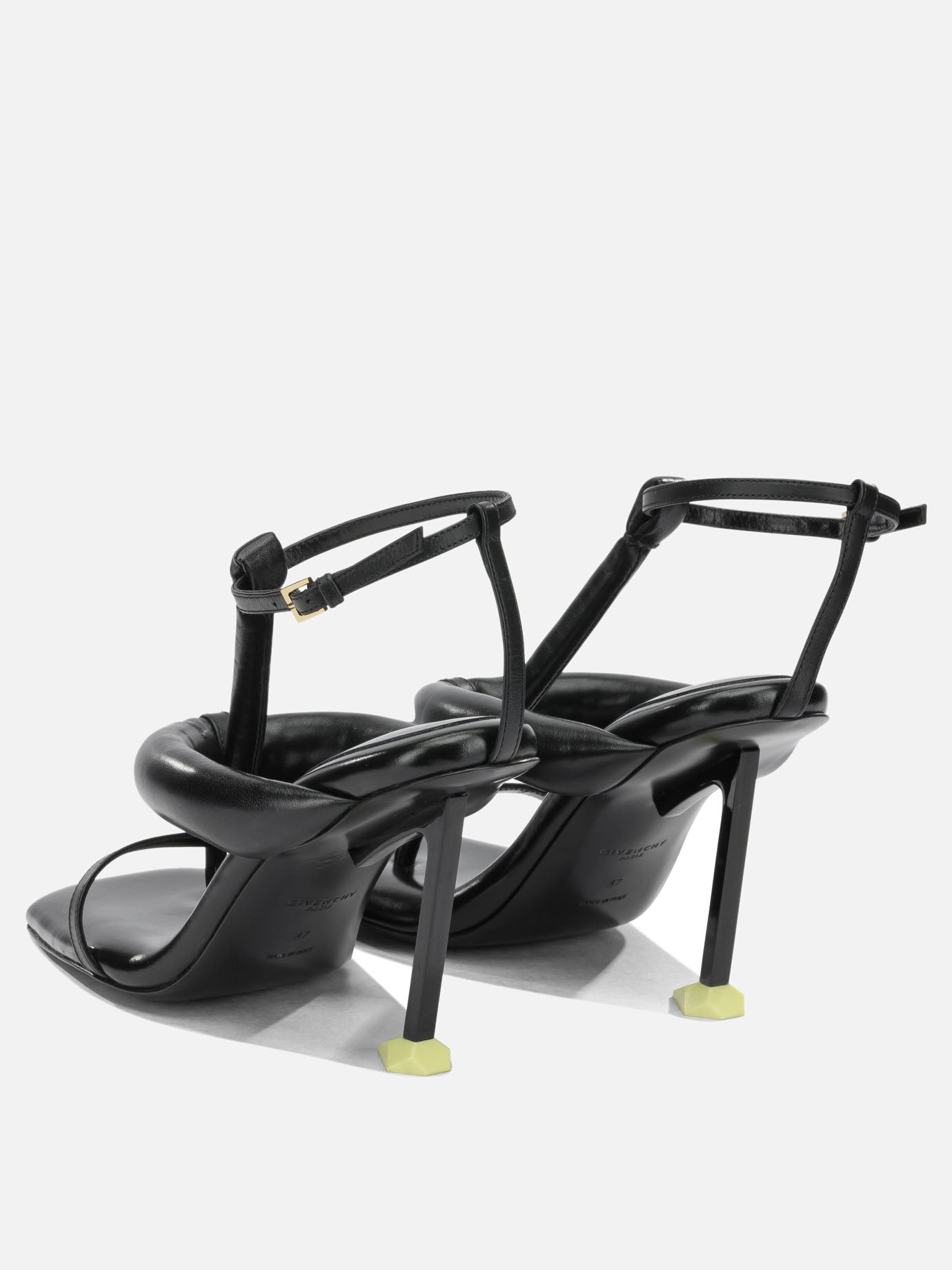 Heeled sandals 100% calf leather - 100% lamb leather  Black - Givenchy Women | PDP | VIETTI Online Store | Zoom-Modal_4
