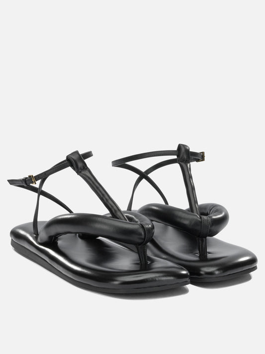 Sandali bassi 100% calf leather - 100% lamb leather  Nero - Givenchy Donna | PLP | VIETTI Online Store | 2
