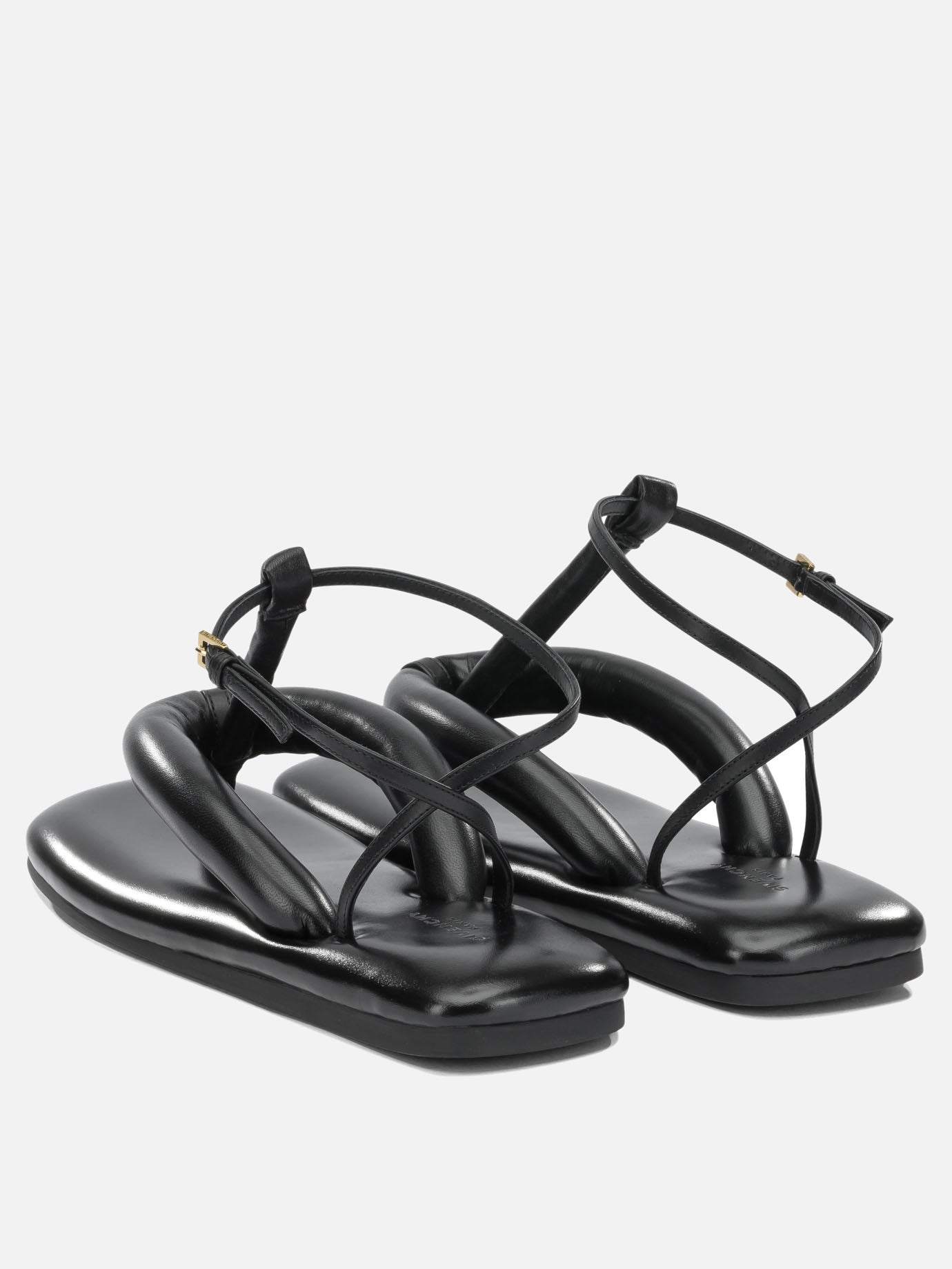 Flat sandals 100% calf leather - 100% lamb leather  Black - Givenchy Women | PDP | VIETTI Online Store | thumbnail_4