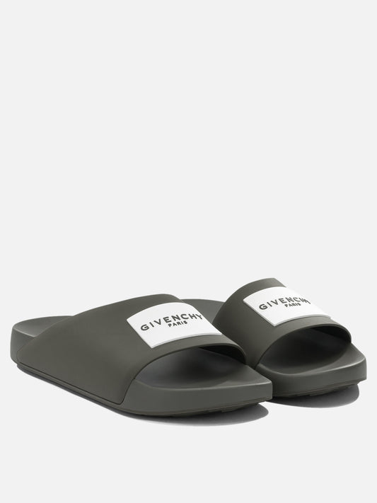 Flat sandals 100% polyurethane  Green - Givenchy Men | PLP | VIETTI Online Store | 2
