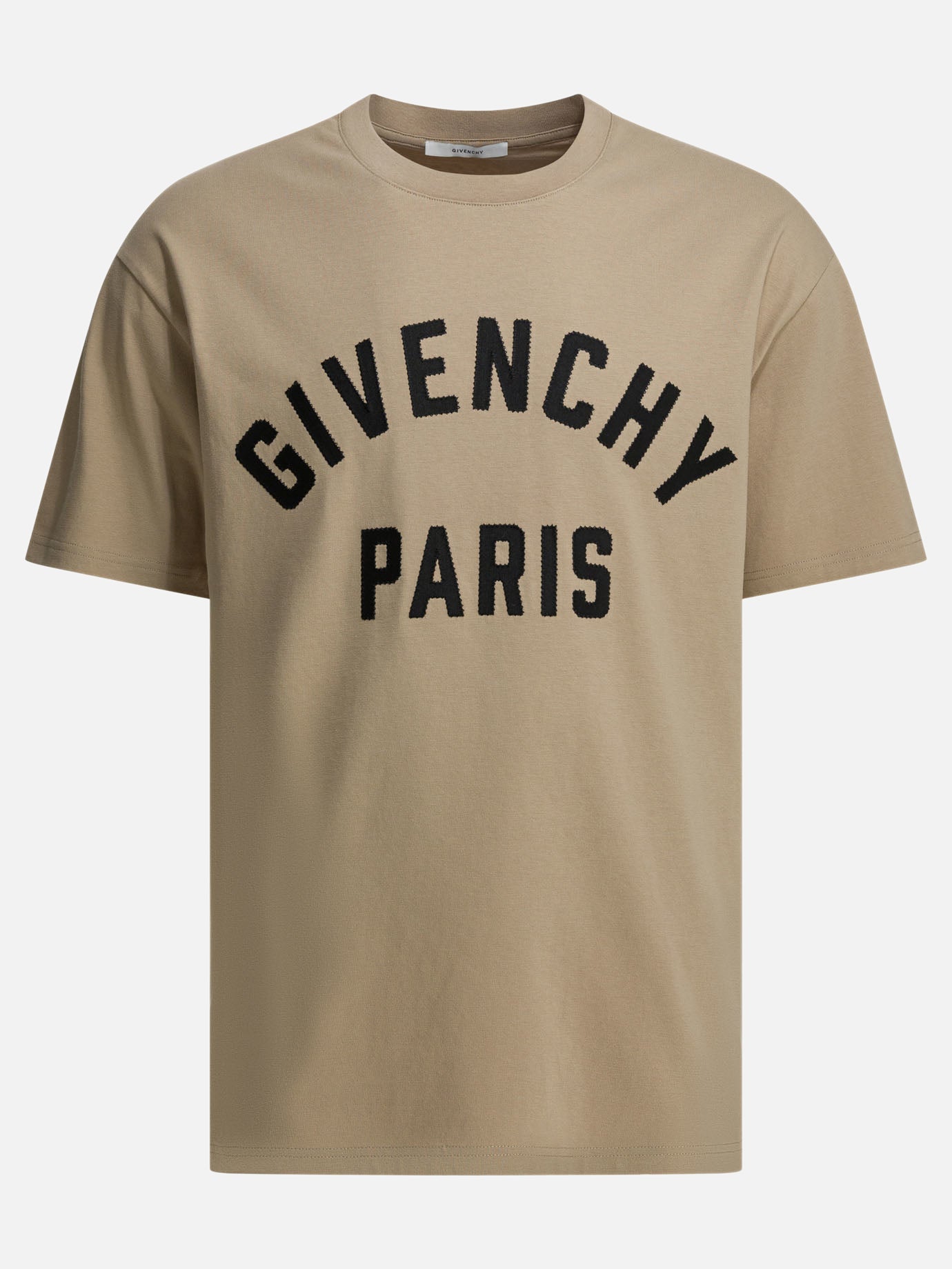 T-shirt girocollo Logo  Beige - Givenchy Uomo | PDP | VIETTI Online Store | Zoom-Modal
