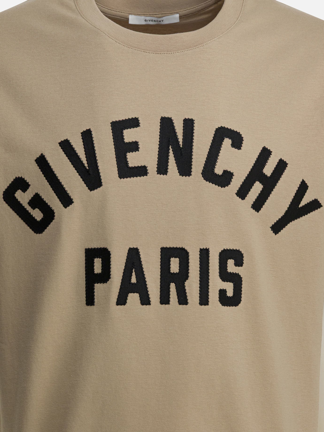 T-shirt girocollo Logo  Beige - Givenchy Uomo | PDP | VIETTI Online Store | Zoom-Modal_3
