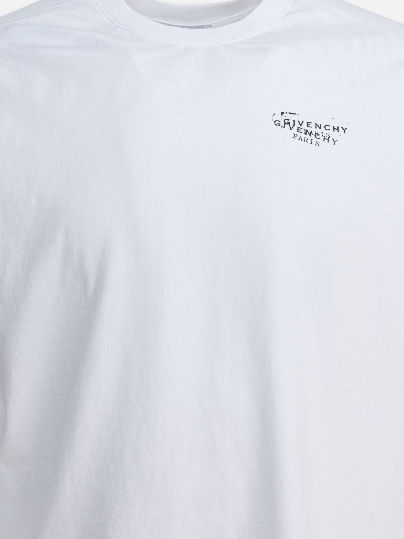 T-shirt girocollo Logo  Bianco - Givenchy Uomo | PDP | VIETTI Online Store | Zoom-Modal_3
