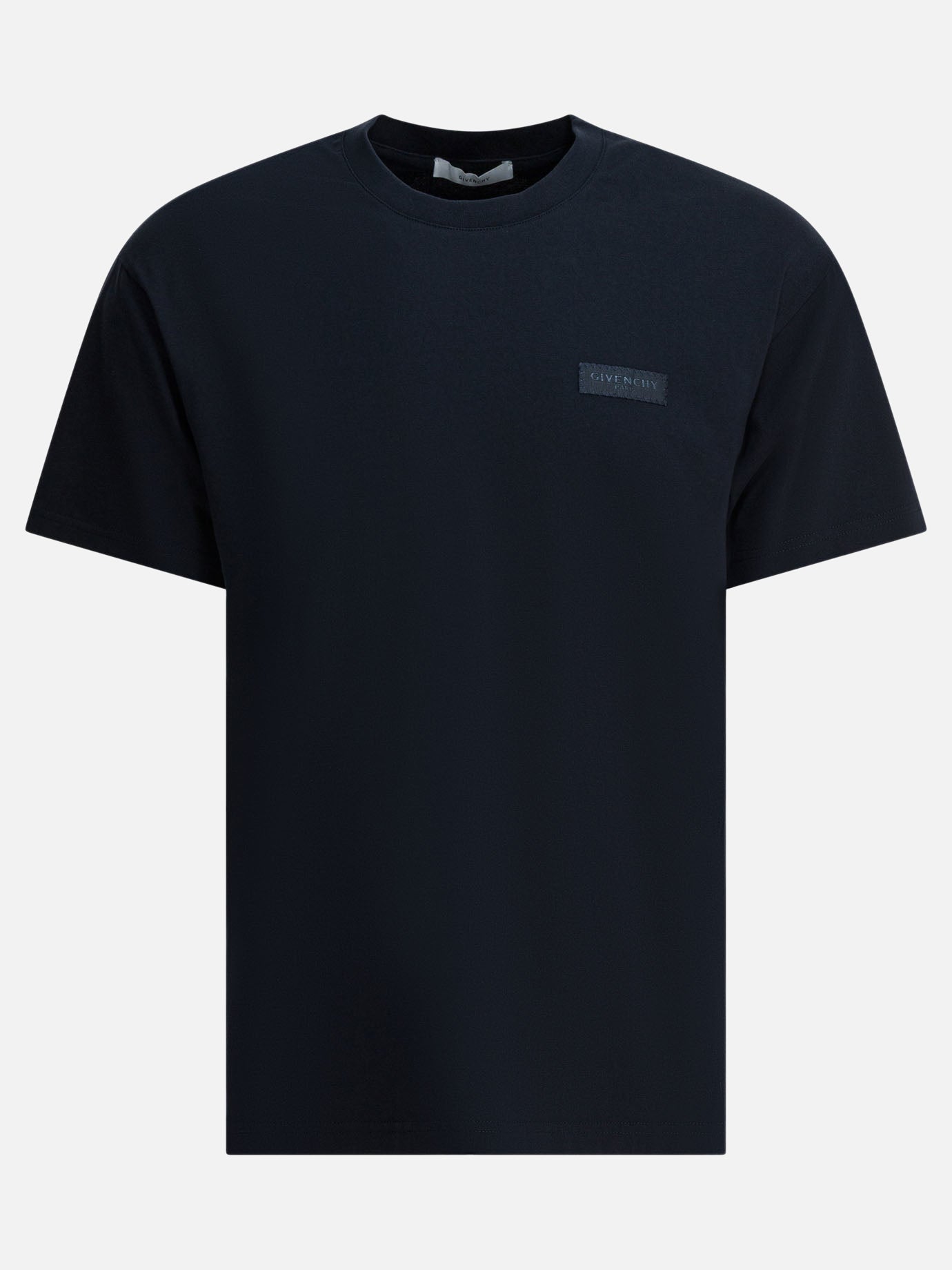 T-shirt girocollo Logo  Blu - Givenchy Uomo | PDP | VIETTI Online Store | Zoom-Modal

