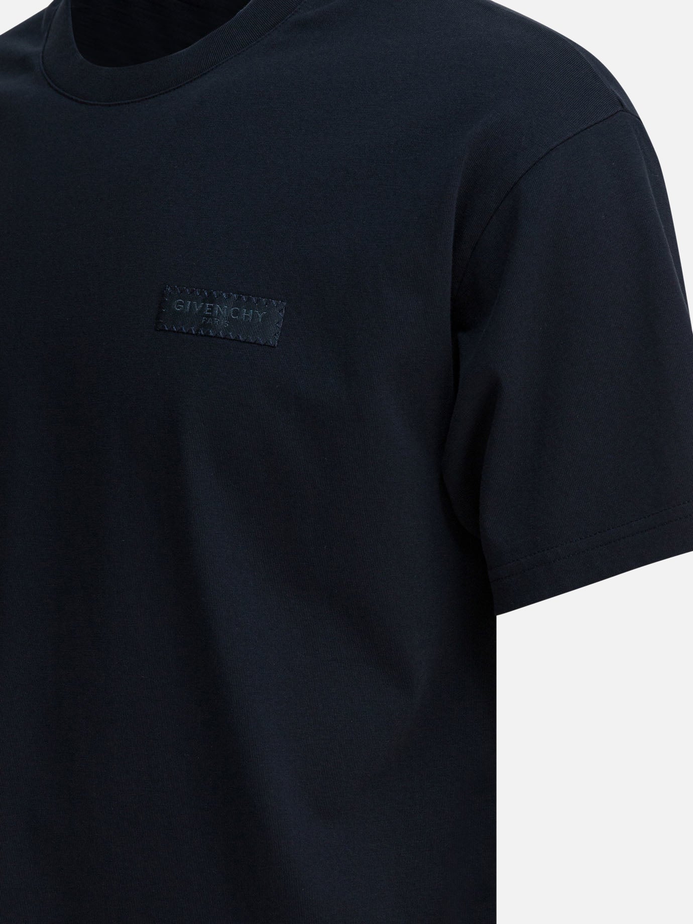 T-shirt girocollo Logo  Blu - Givenchy Uomo | PDP | VIETTI Online Store | thumbnail_4