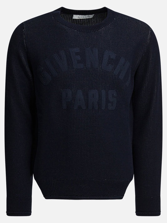 Maglioni girocollo Logo  Blu - Givenchy Uomo | VIETTI Online Store 
