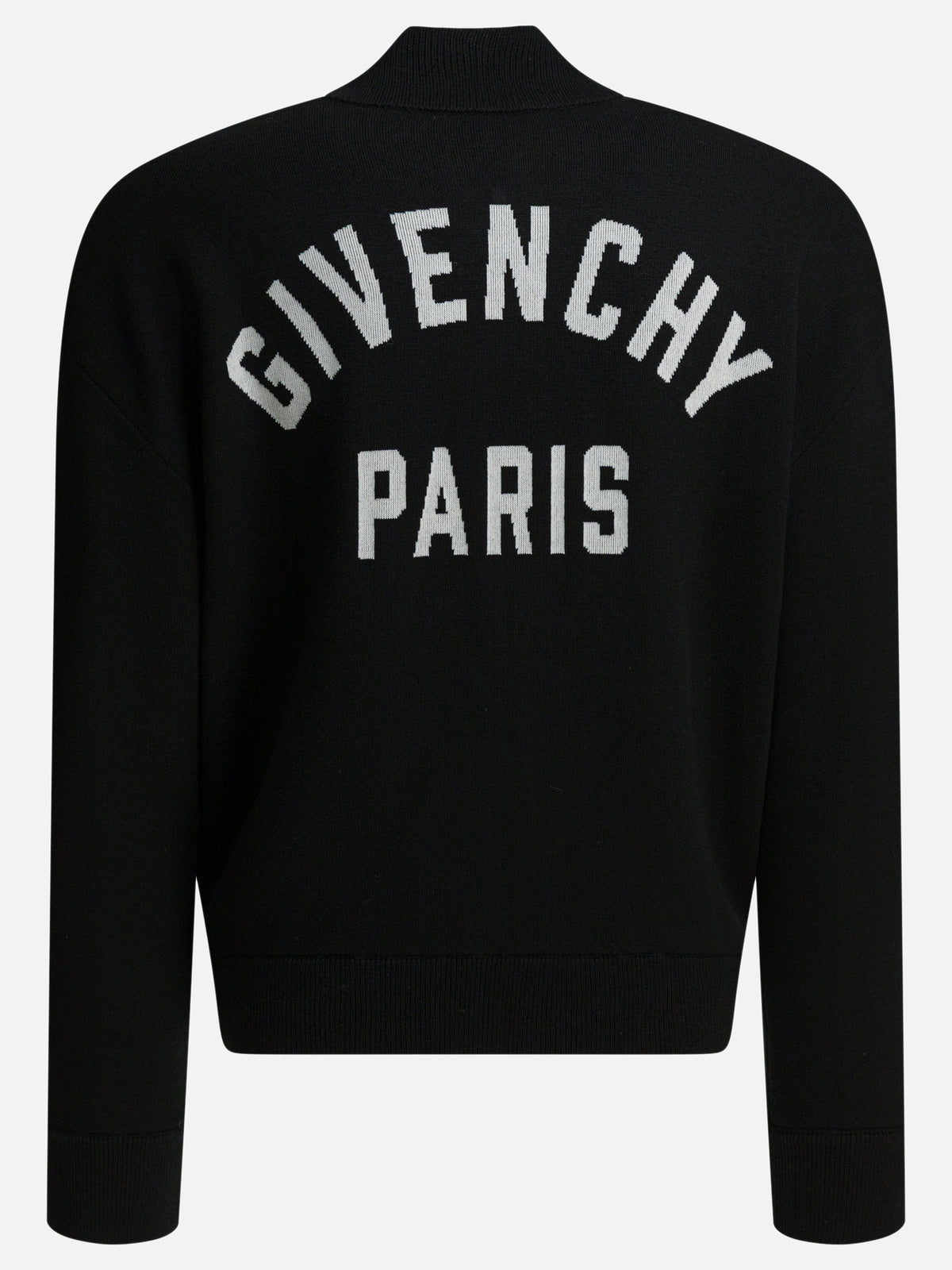 Givenchy "Couture Seam" Zip Sweater White