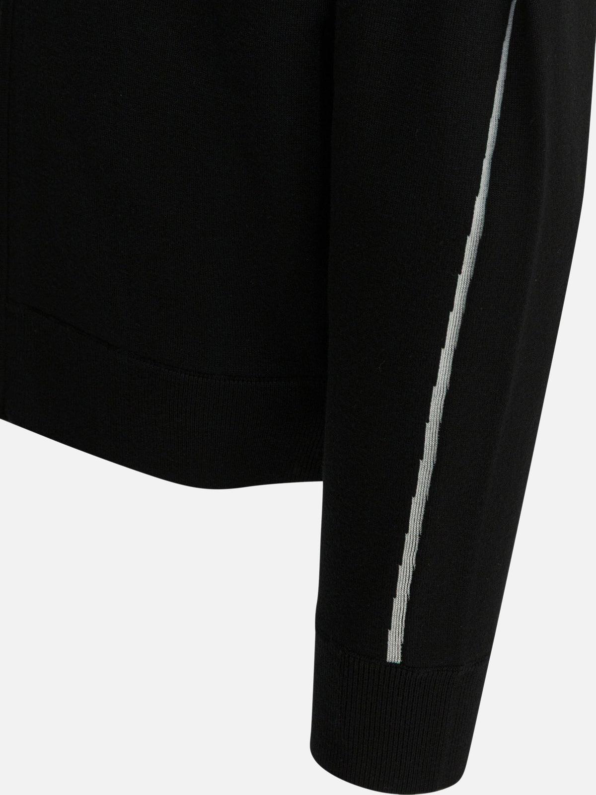 Givenchy "Couture Seam" Zip Sweater White