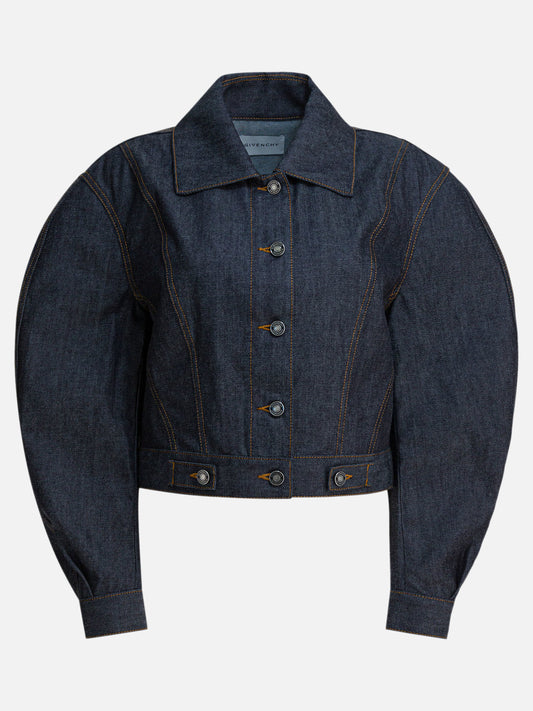 Giacche in denim Solid colour  Blu - Givenchy Donna | PDP | VIETTI Online Store 
