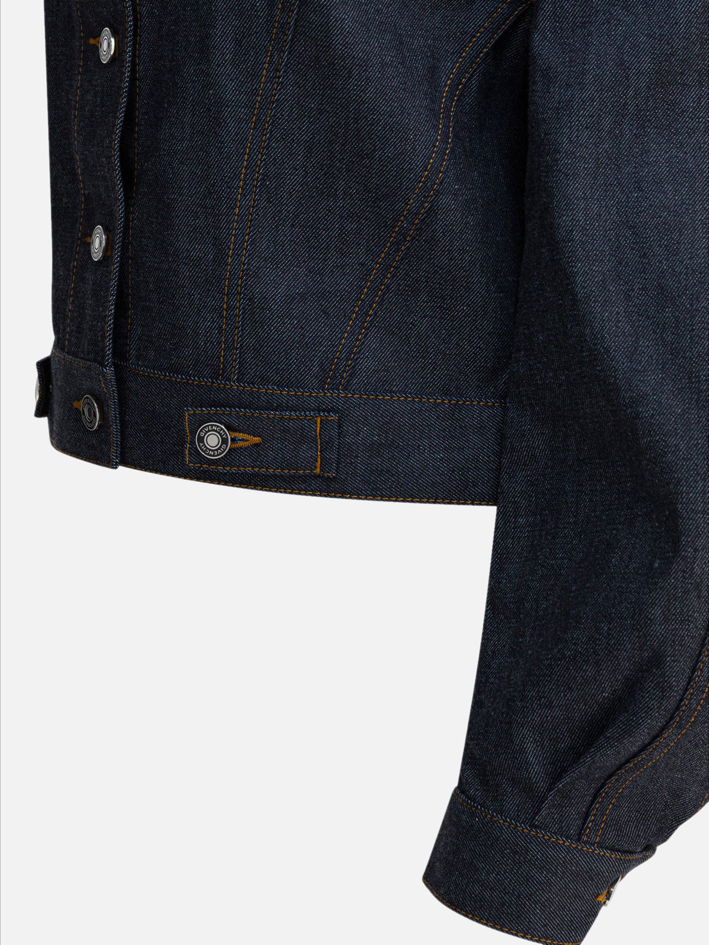 Giacche in denim Solid colour  Blu - Givenchy Donna | PDP | VIETTI Online Store | Zoom-Modal_4
