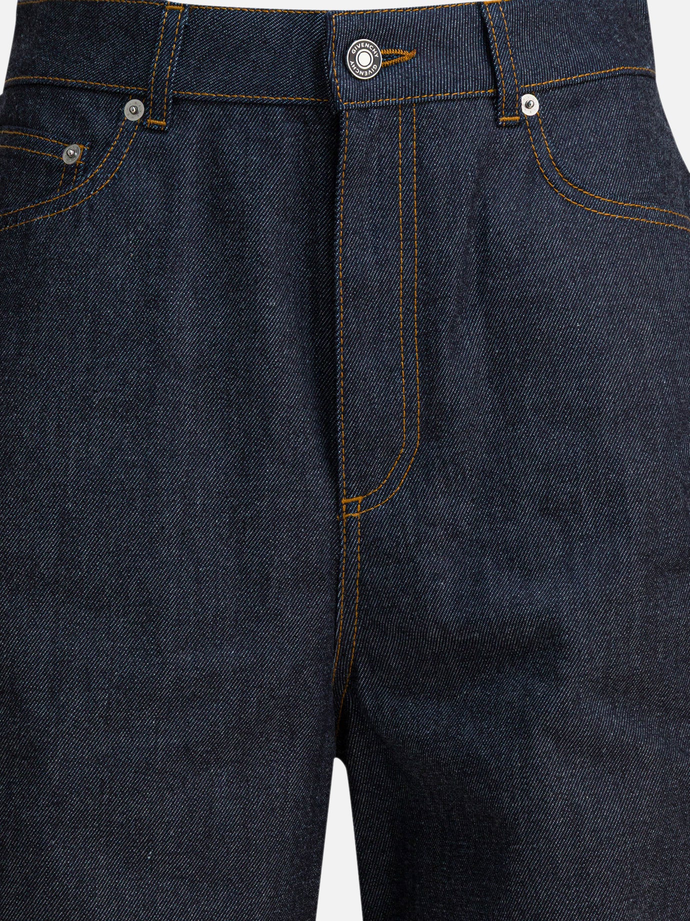 Wide-leg jeans Solid colour  Blue - Givenchy Women | PDP | VIETTI Online Store | thumbnail_3