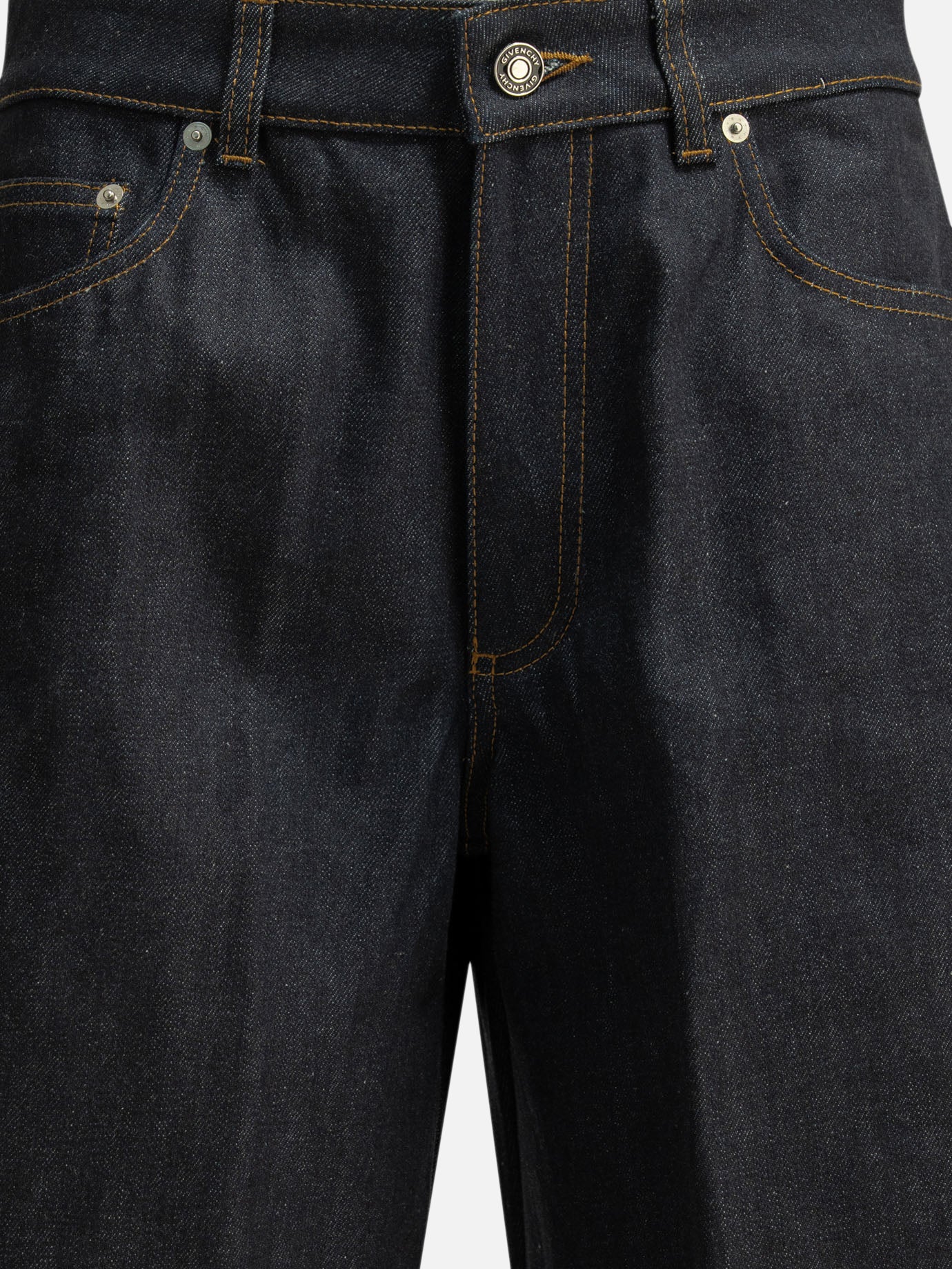 Wide-leg jeans Solid colour  Blue - Givenchy Women | PDP | VIETTI Online Store | thumbnail_3