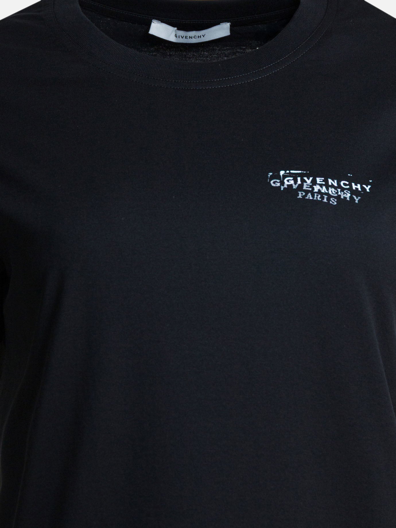 T-shirt girocollo Logo  Nero - Givenchy Donna | PDP | VIETTI Online Store | Zoom-Modal_3
