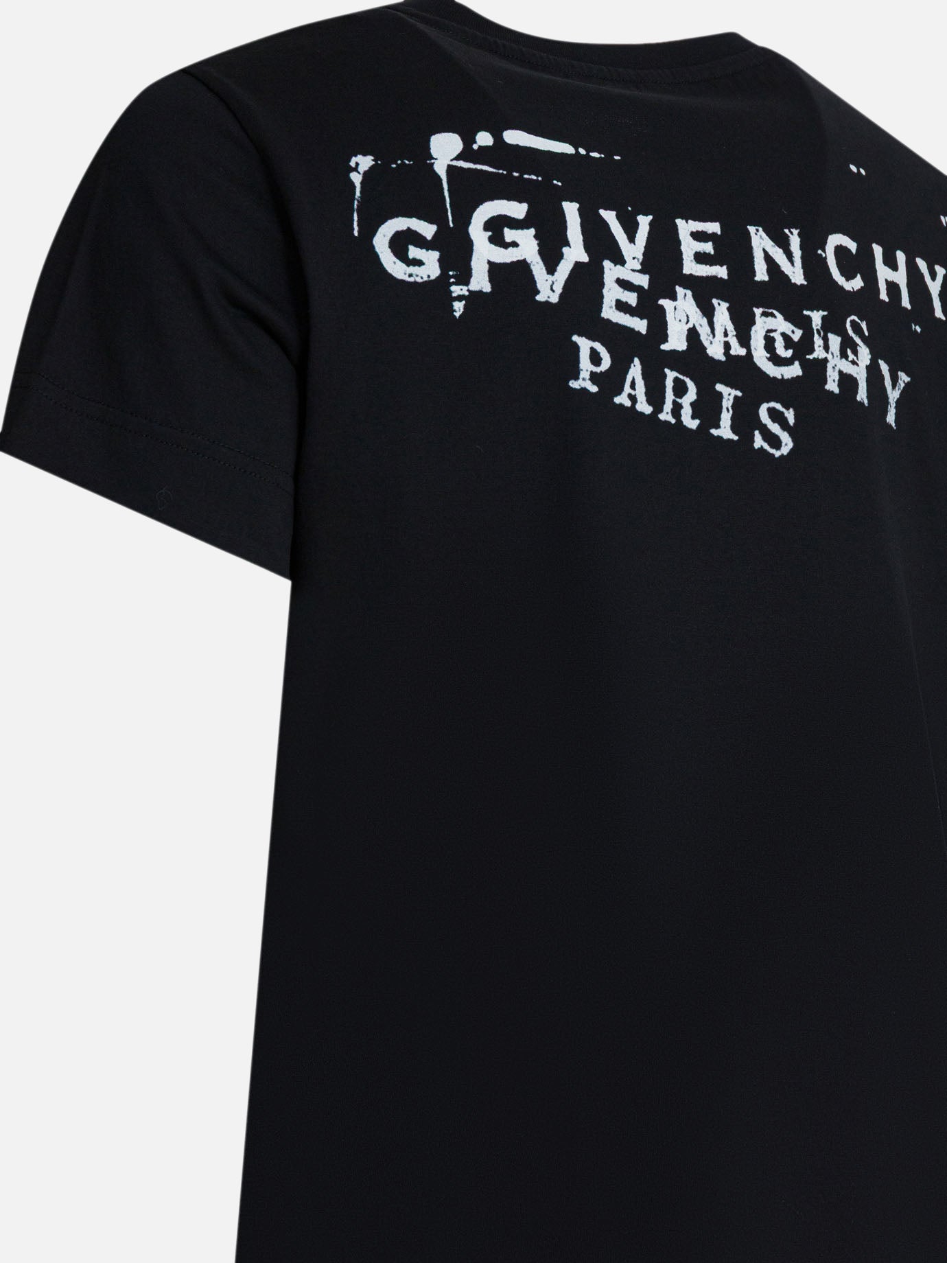 T-shirt girocollo Logo  Nero - Givenchy Donna | PDP | VIETTI Online Store | thumbnail_4