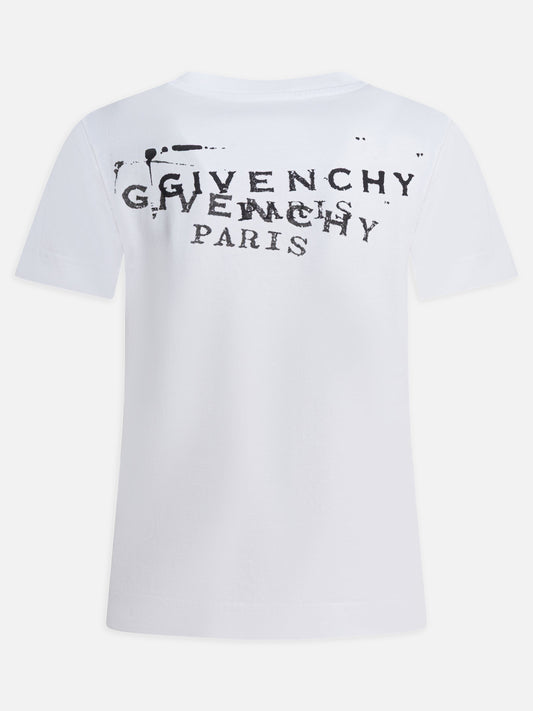 T-shirt girocollo Logo  Bianco - Givenchy Donna | PLP | VIETTI Online Store | 2
