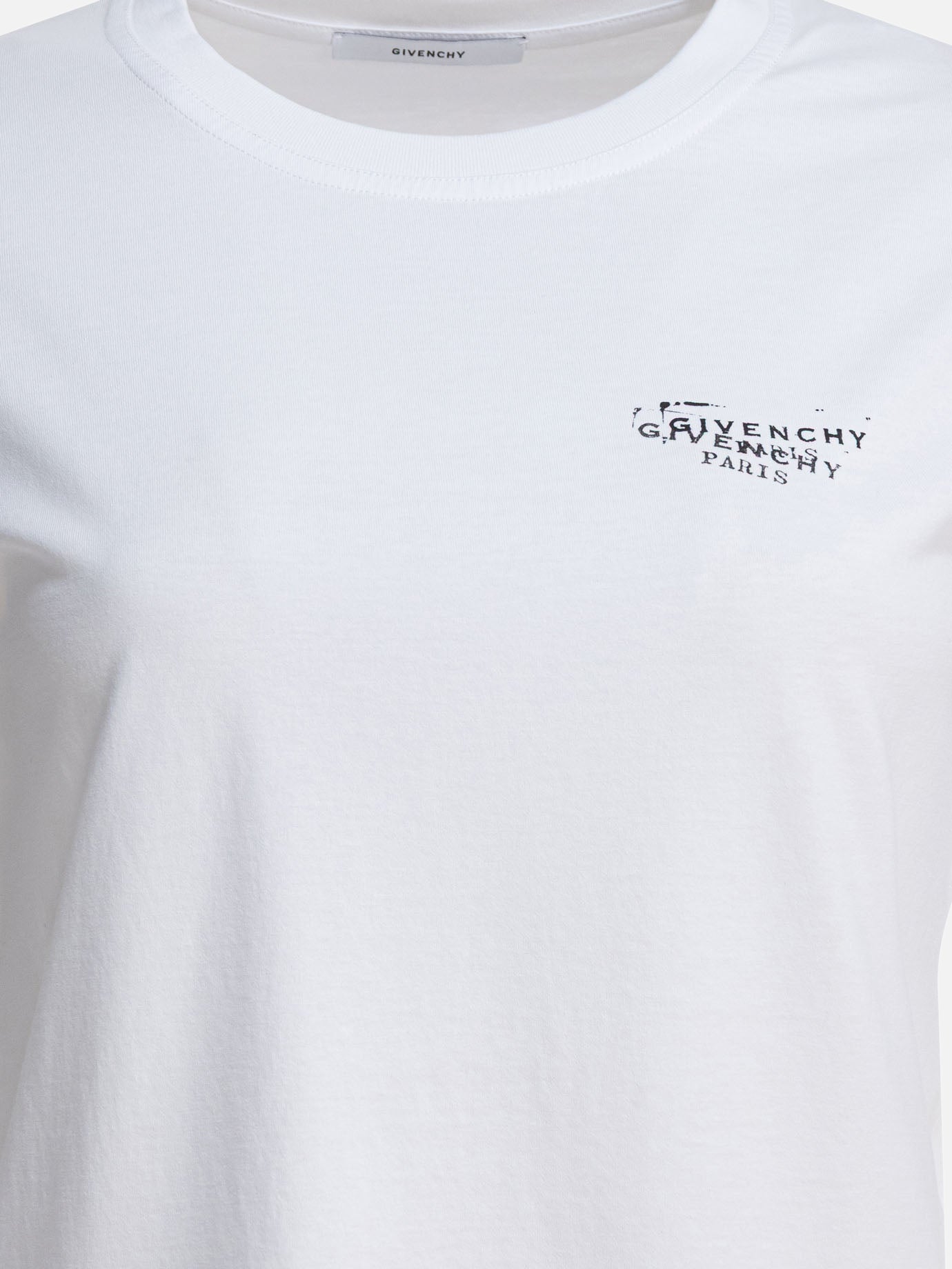 T-shirt girocollo Logo  Bianco - Givenchy Donna | PDP | VIETTI Online Store | thumbnail_3