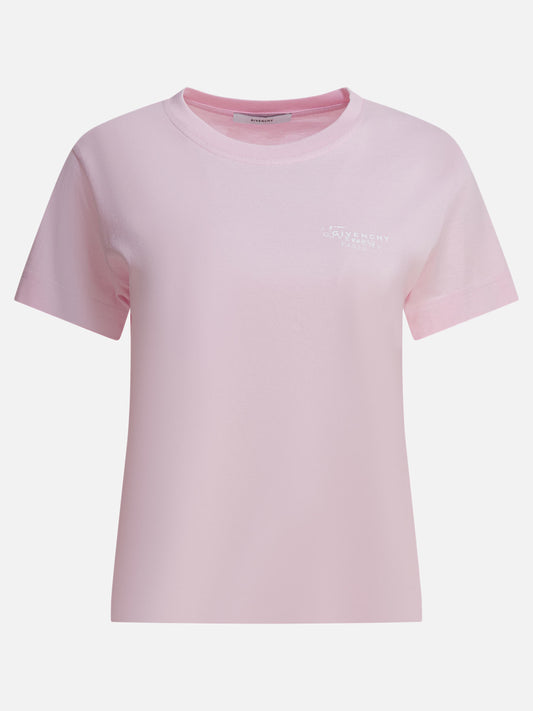 T-shirt girocollo Logo  Rosa - Givenchy Donna | PDP | VIETTI Online Store 
