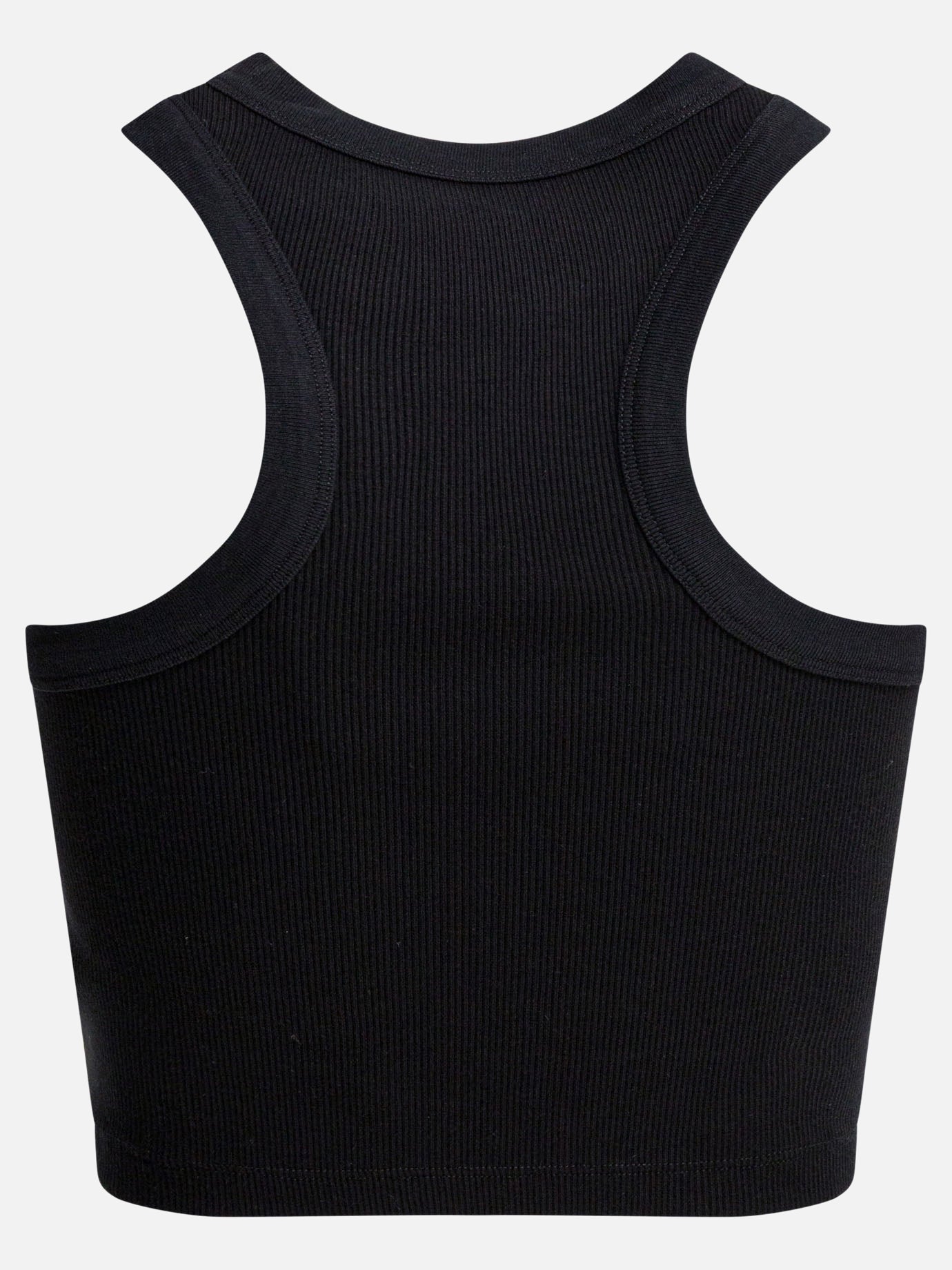Givenchy Cropped tank top with logo Black - Women | VIETTI Online