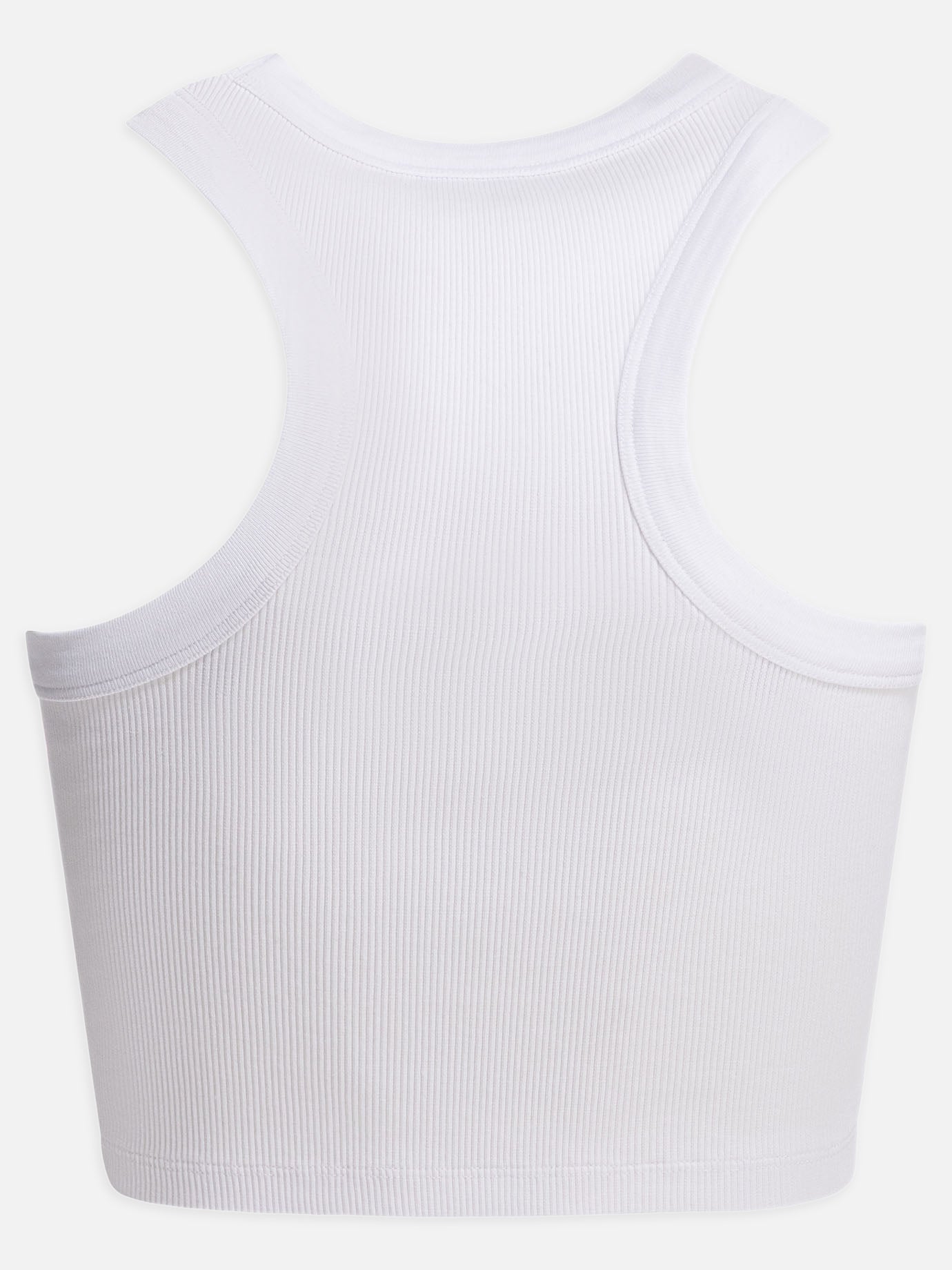 Givenchy Cropped tank top with logo White - Women | VIETTI Online