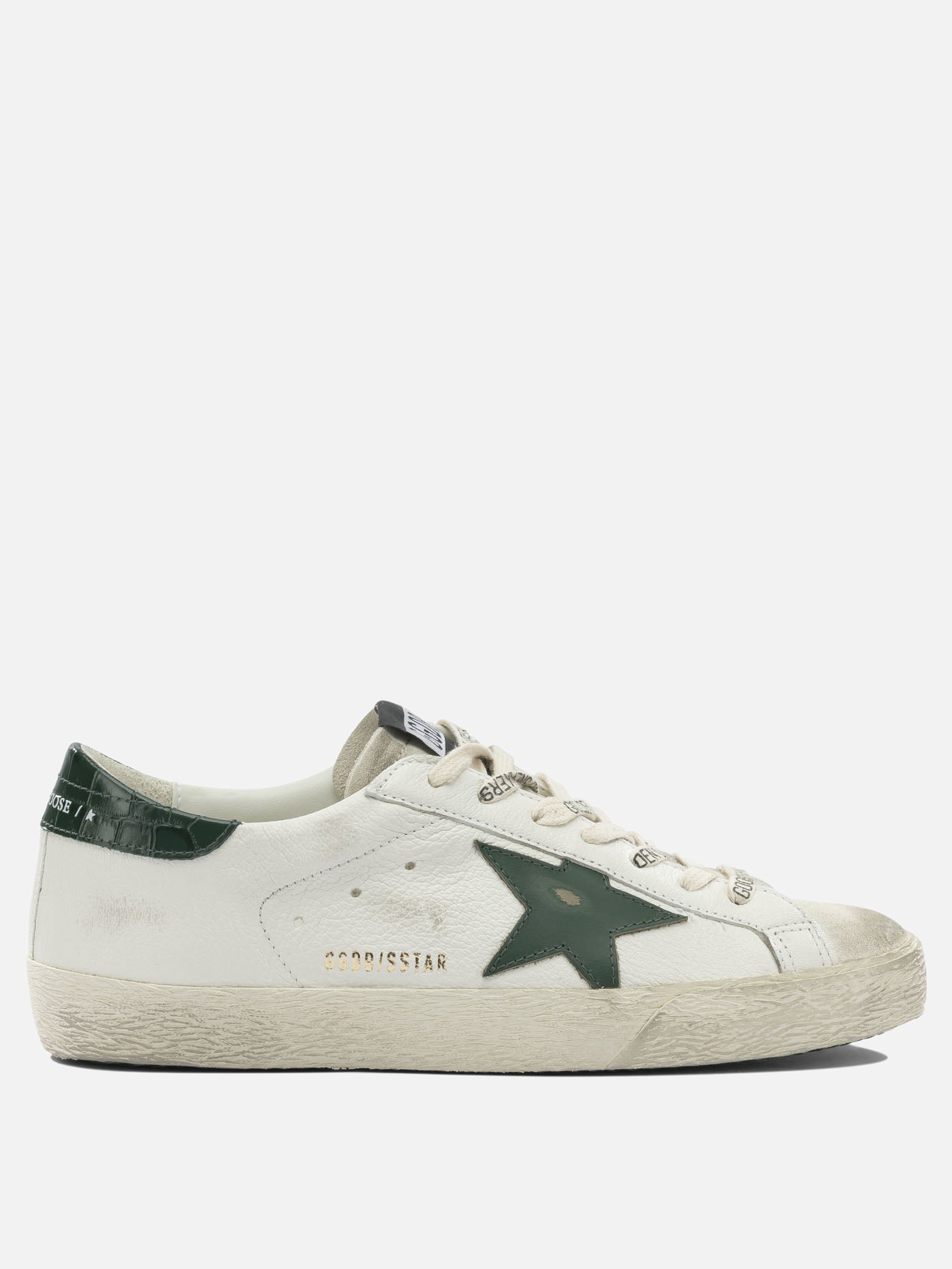 Sneaker basse 52% goat leather 48% cow leather - 100% rubber  Bianco - Golden Goose Uomo | PDP | VIETTI Online Store | Zoom-Modal

