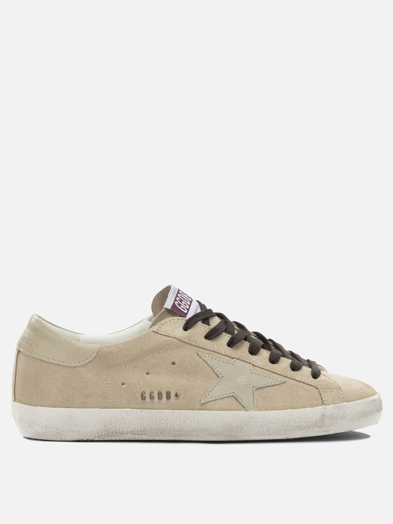 Sneaker basse 86% cow leather 14% ovine leather - 100% rubber  Beige - Golden Goose Uomo | PDP | VIETTI Online Store | Zoom-Modal
