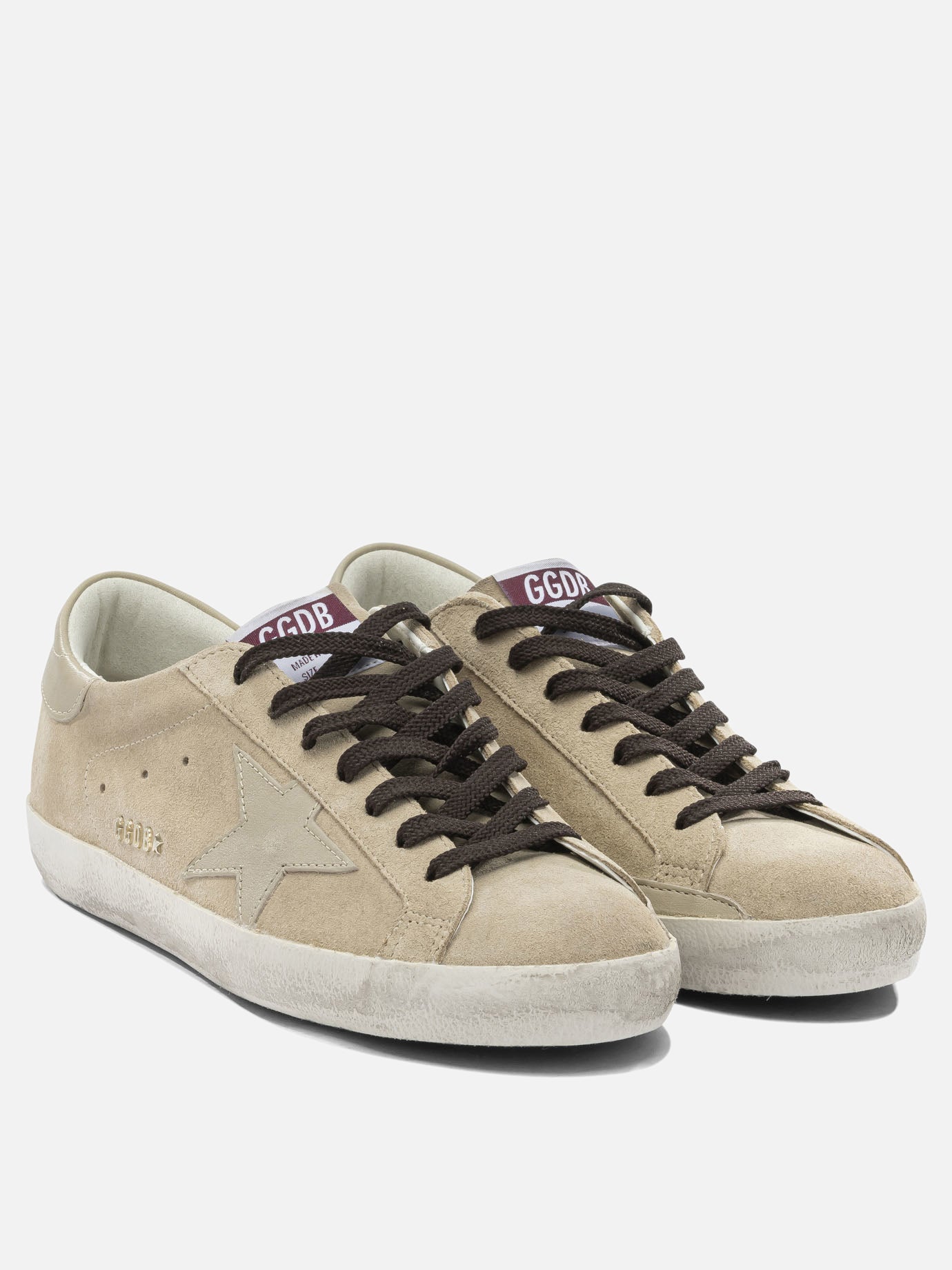 Sneaker basse 86% cow leather 14% ovine leather - 100% rubber  Beige - Golden Goose Uomo | PDP | VIETTI Online Store | Zoom-Modal_2
