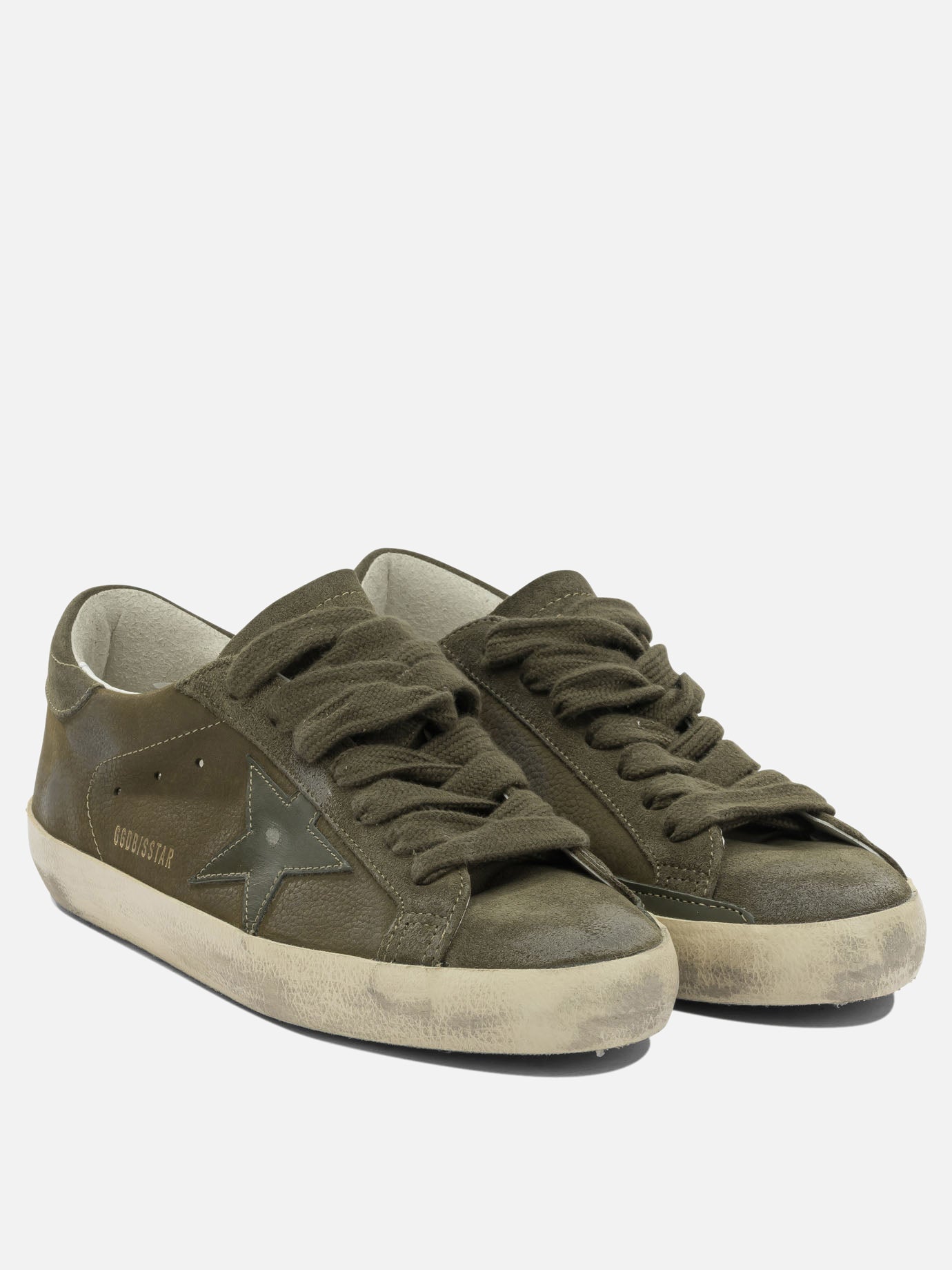 Sneaker basse 100% calf leather - 100% rubber  Verde - Golden Goose Uomo | PDP | VIETTI Online Store | thumbnail_2