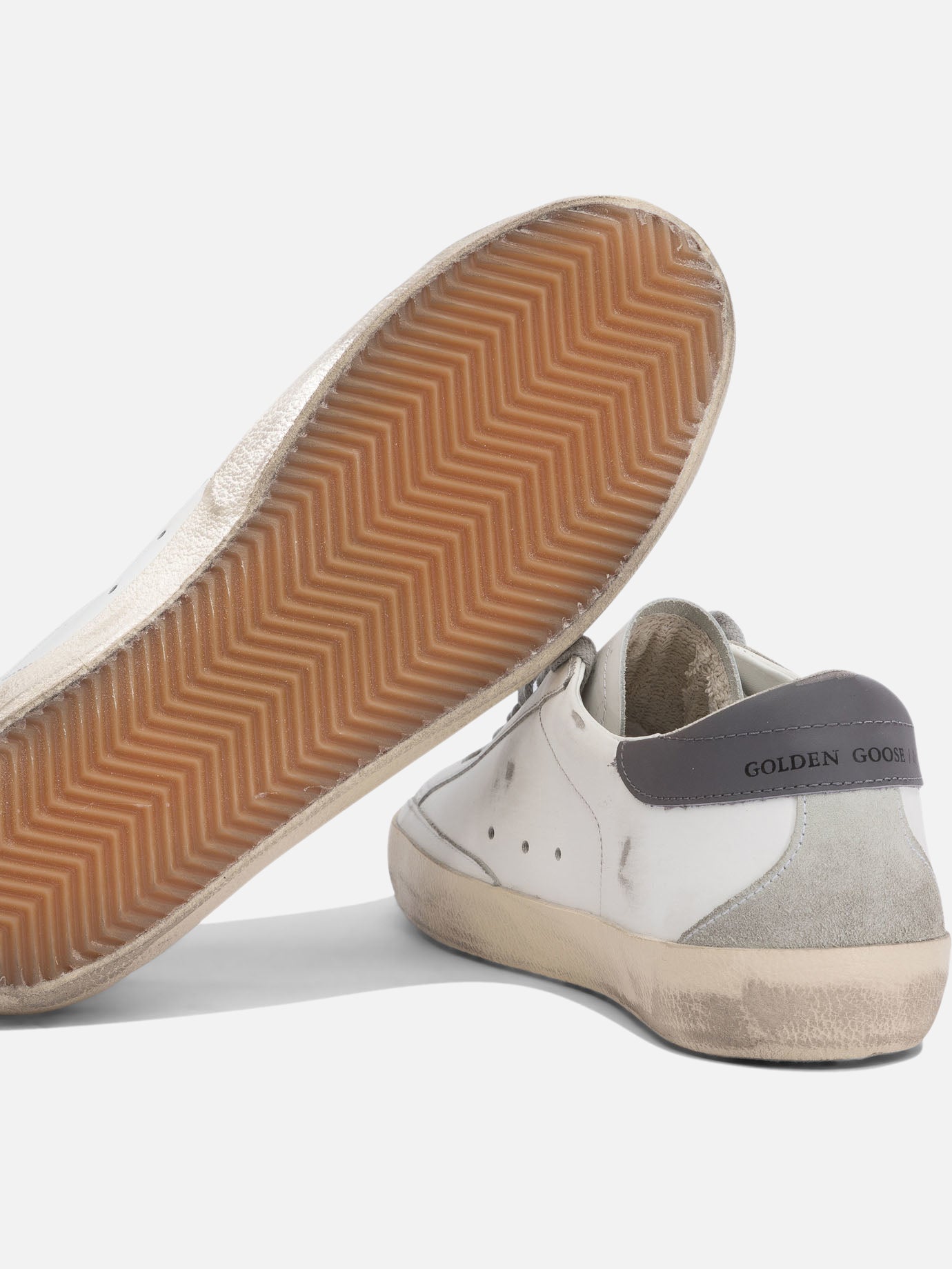 Sneaker basse 100% leather - 100% rubber  Bianco - Golden Goose Uomo | PDP | VIETTI Online Store | thumbnail_5