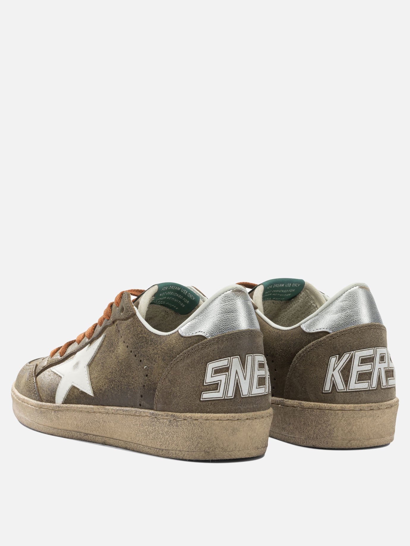Sneaker basse 96% cow leather 4% goat leather - 100% rubber  Marrone - Golden Goose Uomo | PDP | VIETTI Online Store | thumbnail_4