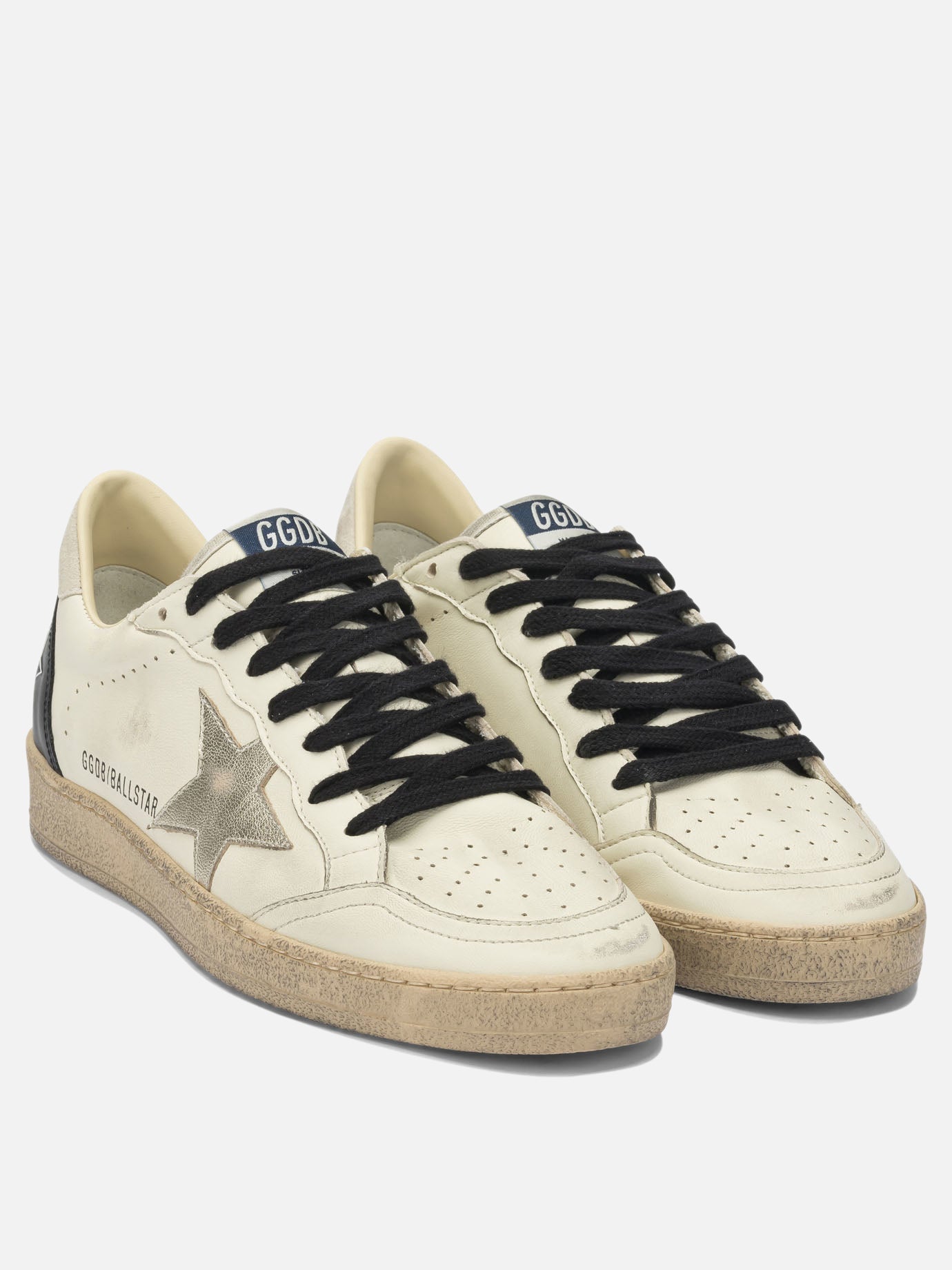 Low top sneakers 79% ovine leather 15% cow leather 6% goat leather - 100% rubber  White - Golden Goose Men | PDP | VIETTI Online Store | thumbnail_2