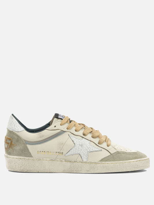 Sneaker basse 72% ovine leather 28% cow leather - 100% rubber  Bianco - Golden Goose Uomo | PLP | VIETTI Online Store 
