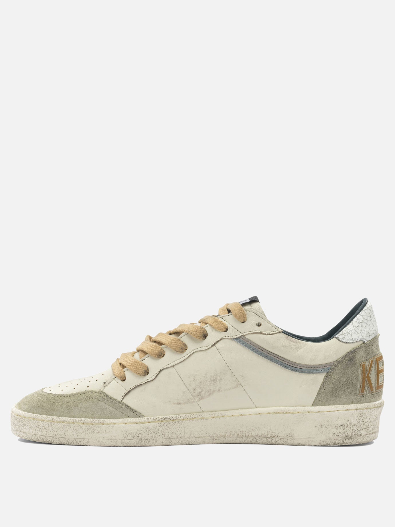 Sneaker basse 72% ovine leather 28% cow leather - 100% rubber  Bianco - Golden Goose Uomo | PDP | VIETTI Online Store | thumbnail_3