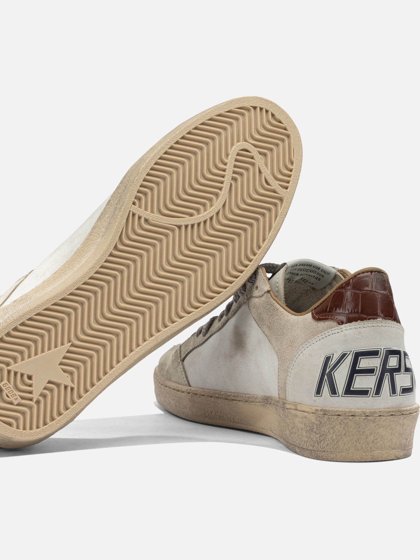 Sneaker basse 72% ovine leather 28% cow leather - 100% rubber  Bianco - Golden Goose Uomo | PDP | VIETTI Online Store | Zoom-Modal_5
