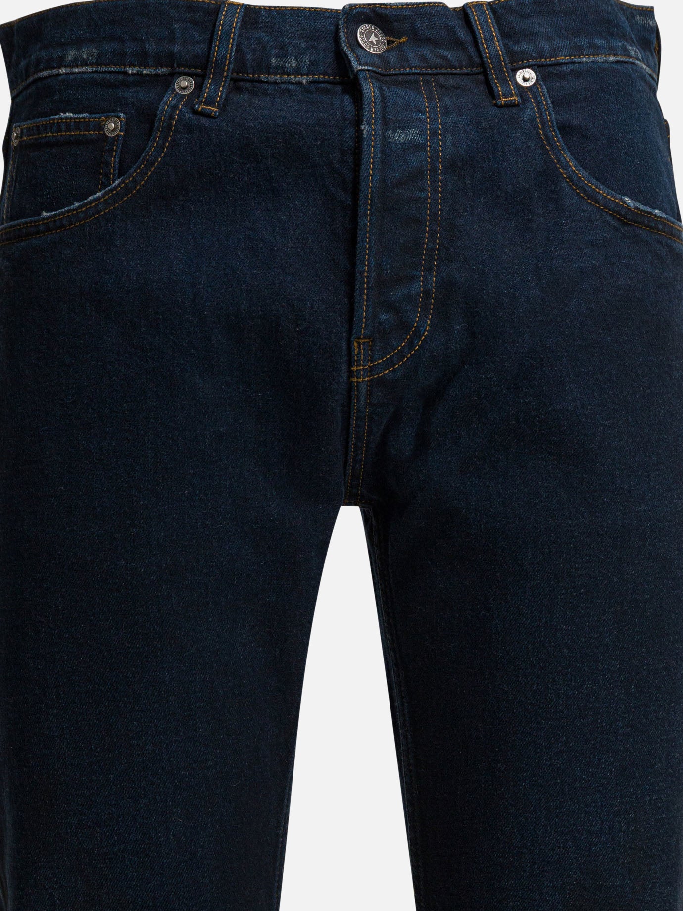 Straight-leg jeans Solid colour  Blue - Golden Goose Men | PDP | VIETTI Online Store | Zoom-Modal_3
