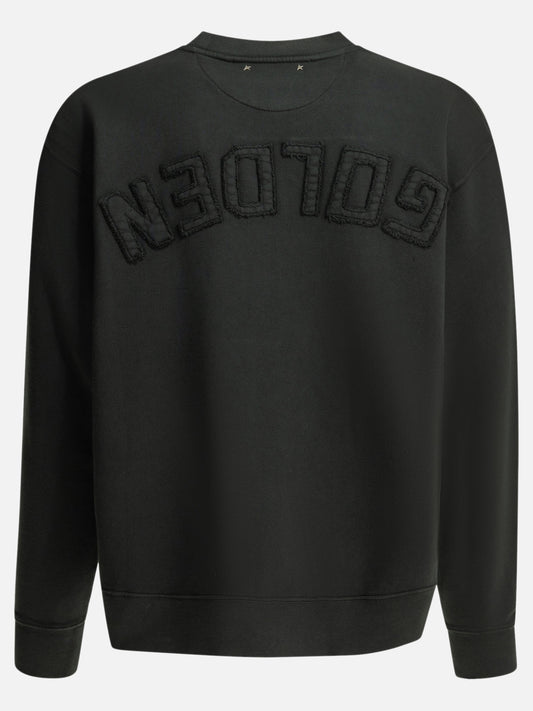 Crewnecks Logo  Black - Golden Goose Men | PDP | VIETTI Online Store | 2
