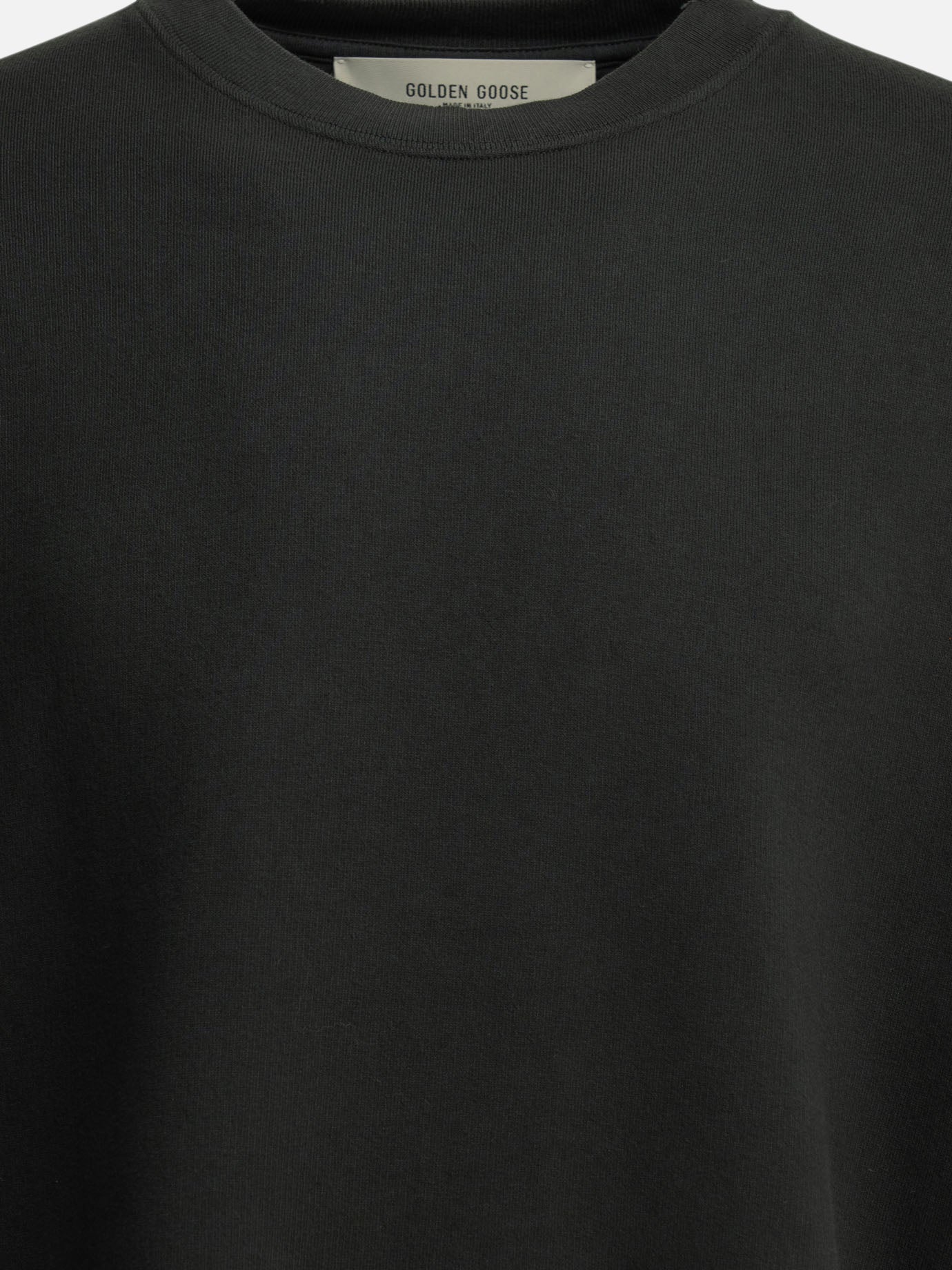 Crewnecks Logo  Black - Golden Goose Men | PDP | VIETTI Online Store | thumbnail_3