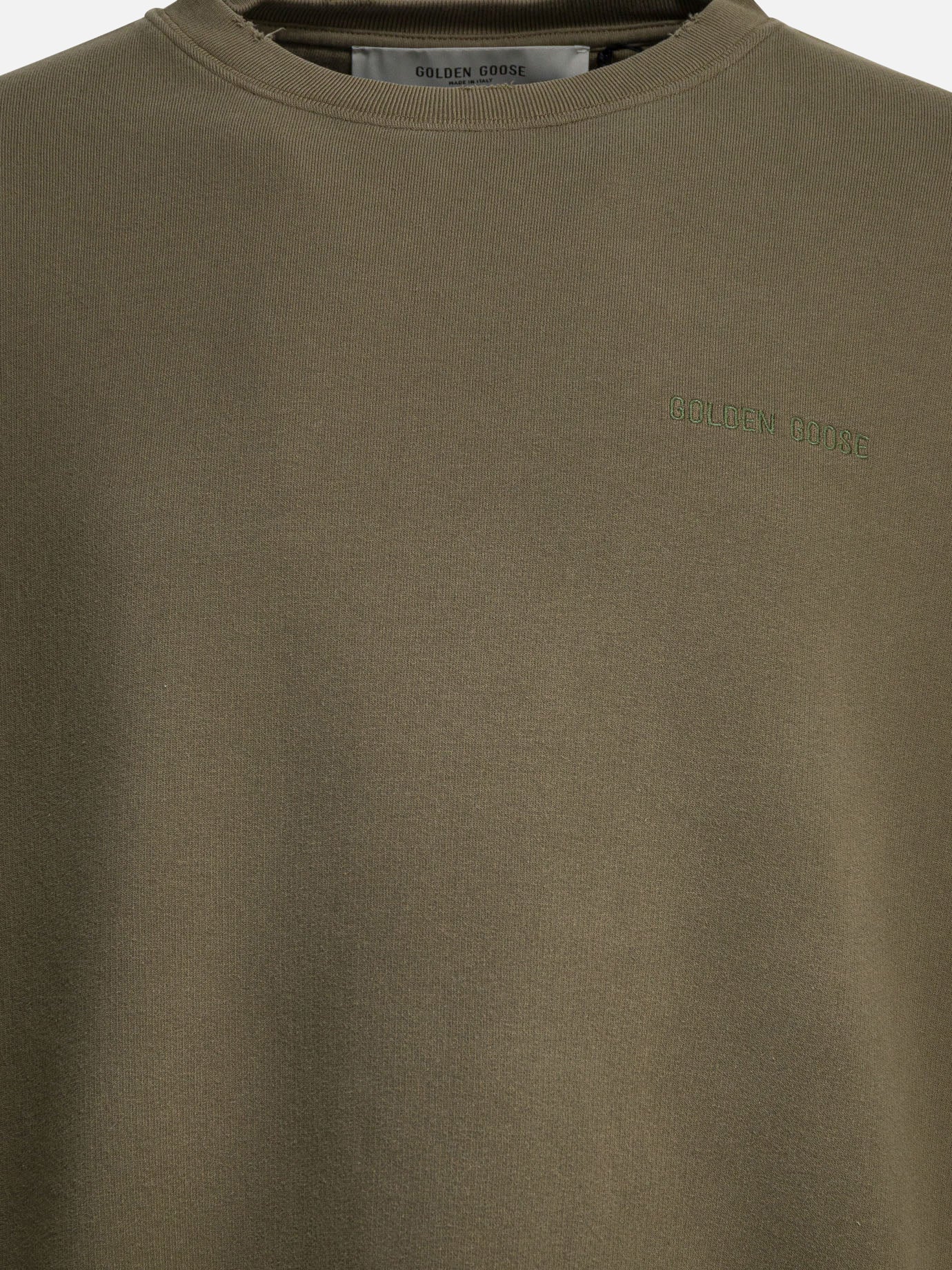 Crewnecks Solid colour  Green - Golden Goose Men | PDP | VIETTI Online Store | thumbnail_3