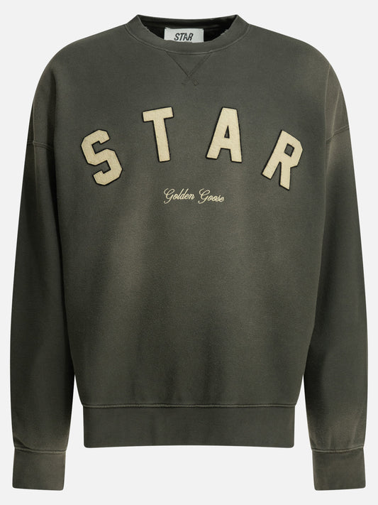 Crewnecks Logo  Black - Golden Goose Men | PDP | VIETTI Online Store 
