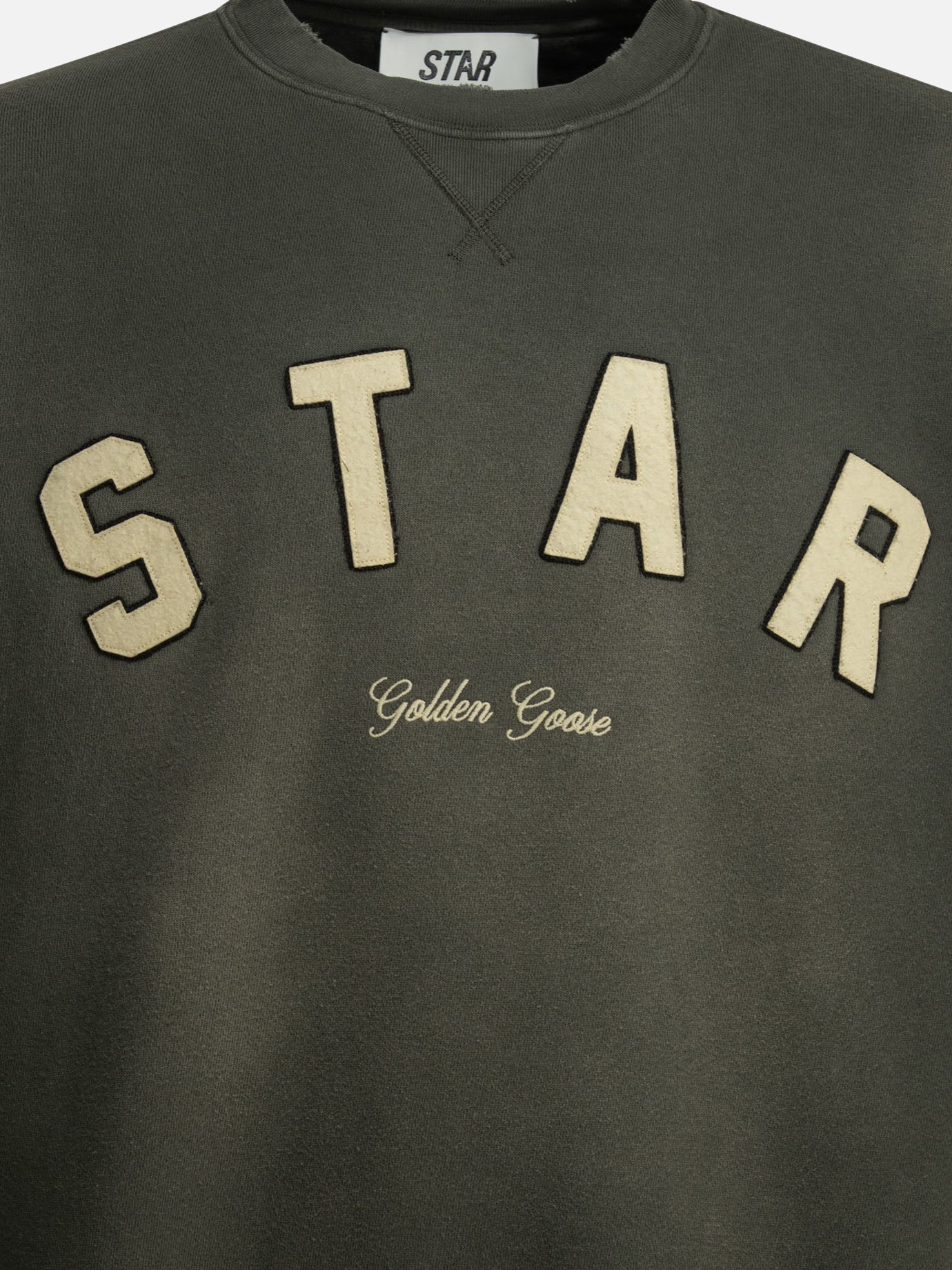 Crewnecks Logo  Black - Golden Goose Men | PDP | VIETTI Online Store | Zoom-Modal_3
