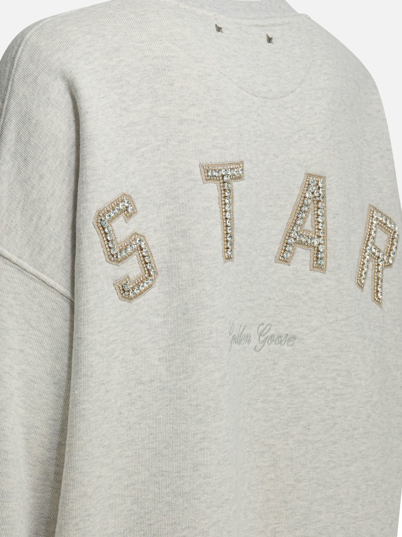 Crewnecks Logo  Grey - Golden Goose Women | PDP | VIETTI Online Store | thumbnail_3