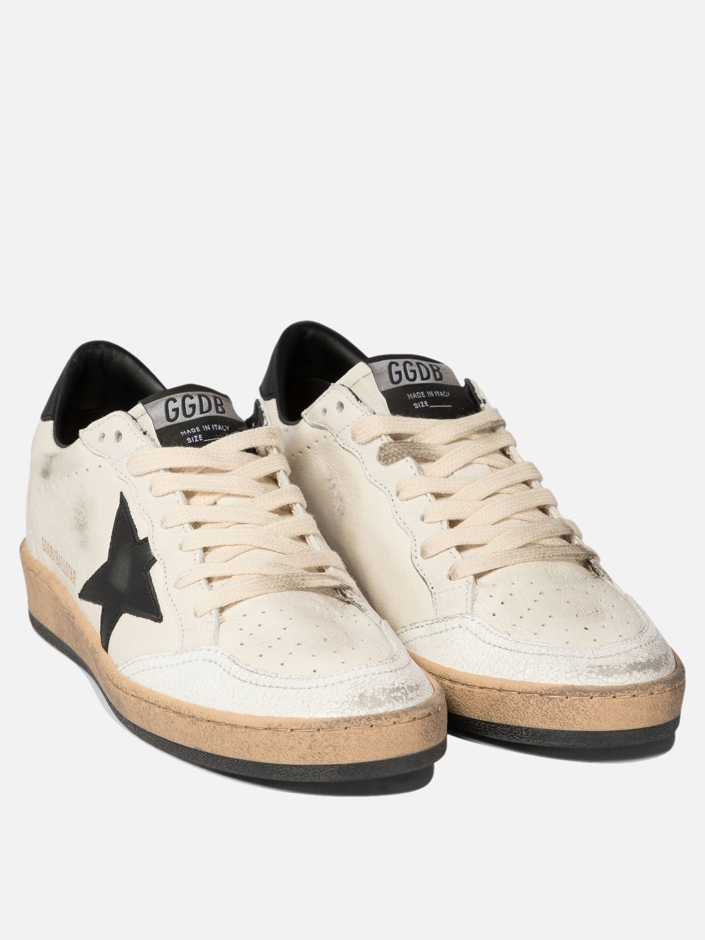 Sneaker basse 74% goat leather 26% cow leather - 100% rubber  Bianco - Golden Goose Donna | PDP | VIETTI Online Store | Zoom-Modal_2
