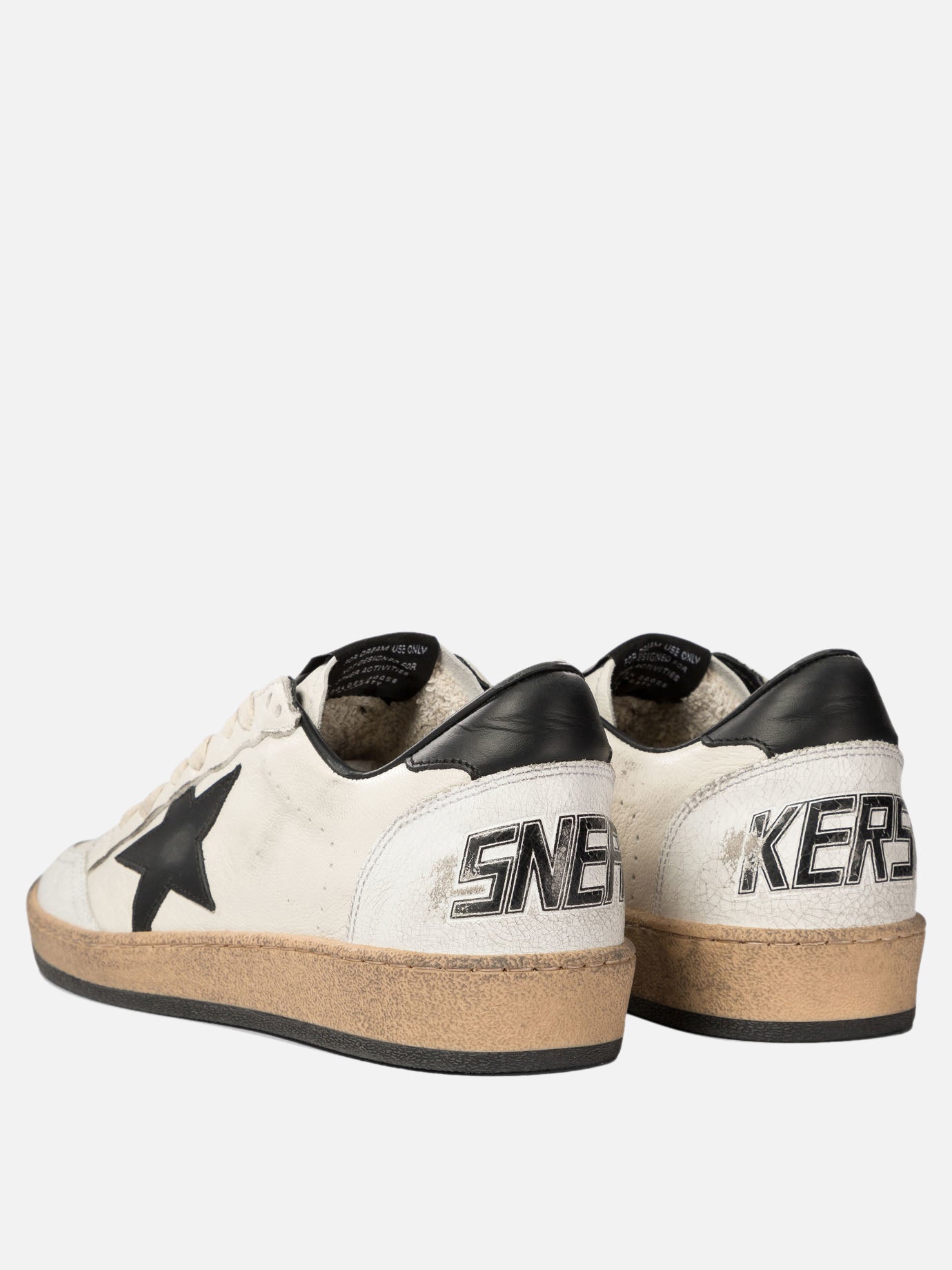 Sneaker basse 74% goat leather 26% cow leather - 100% rubber  Bianco - Golden Goose Donna | PDP | VIETTI Online Store | thumbnail_4