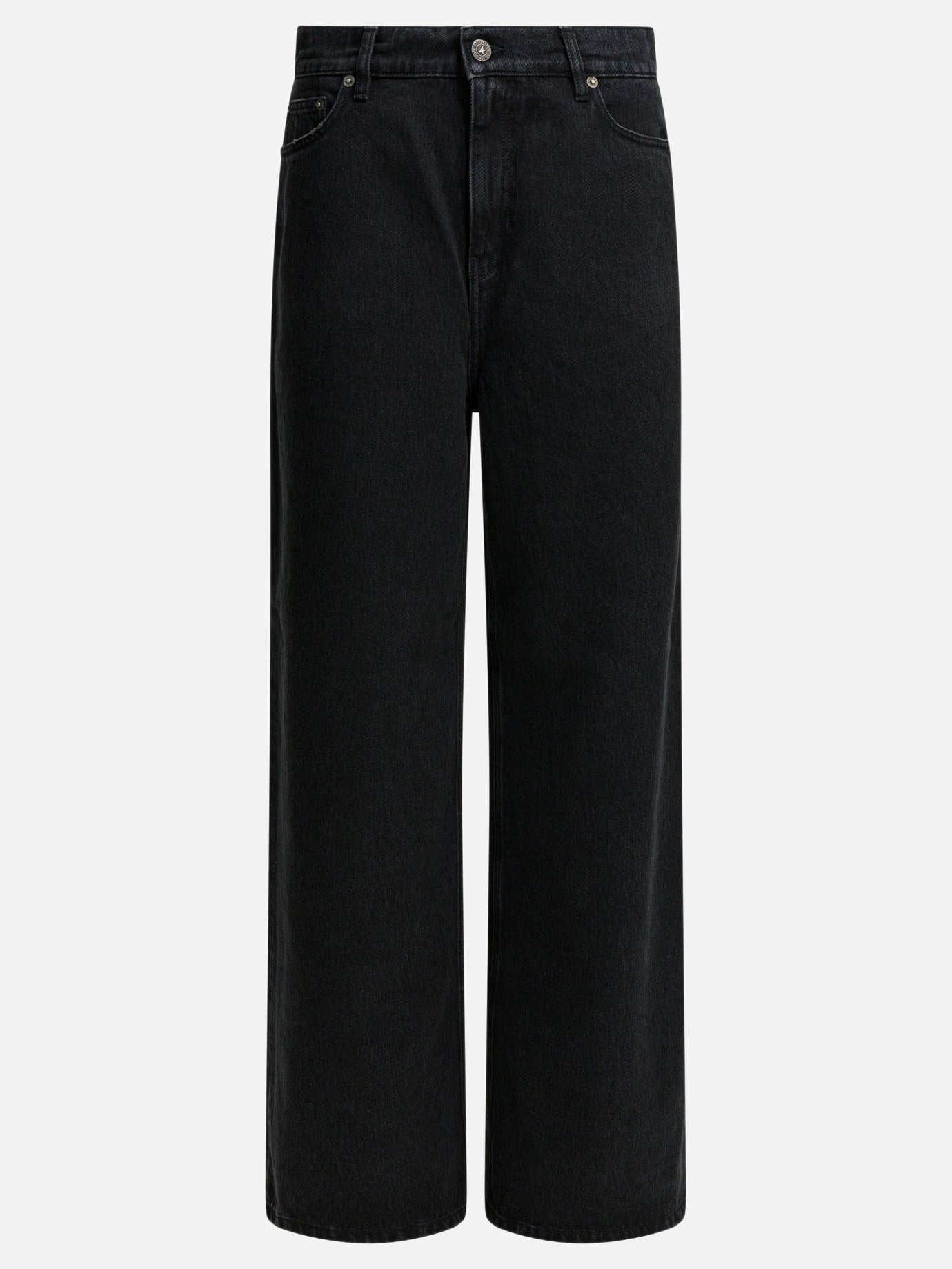 Wide-leg jeans Solid colour  Black - Golden Goose Women | PDP | VIETTI Online Store | Zoom-Modal
