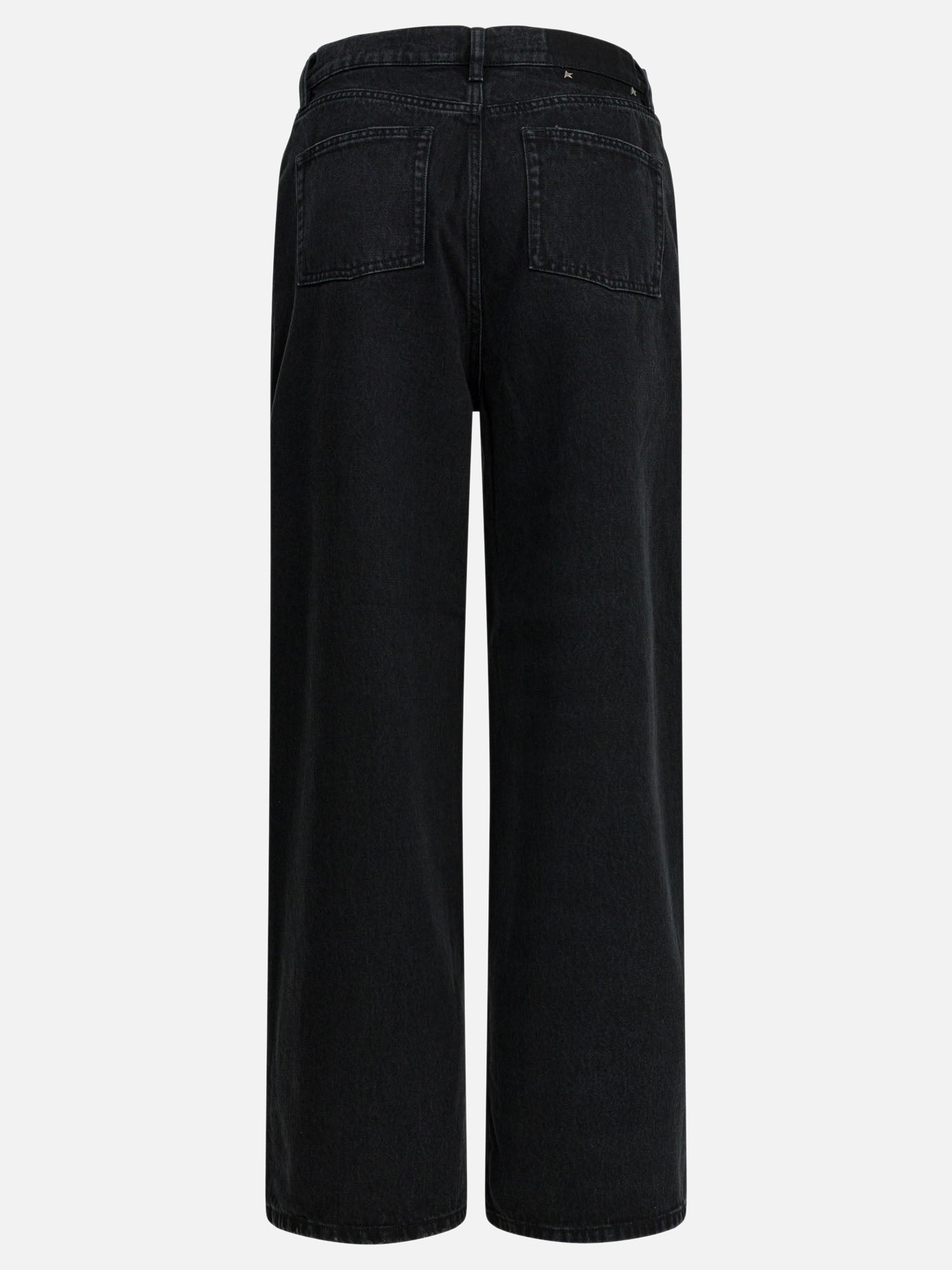 Wide-leg jeans Solid colour  Black - Golden Goose Women | PDP | VIETTI Online Store | Zoom-Modal_4
